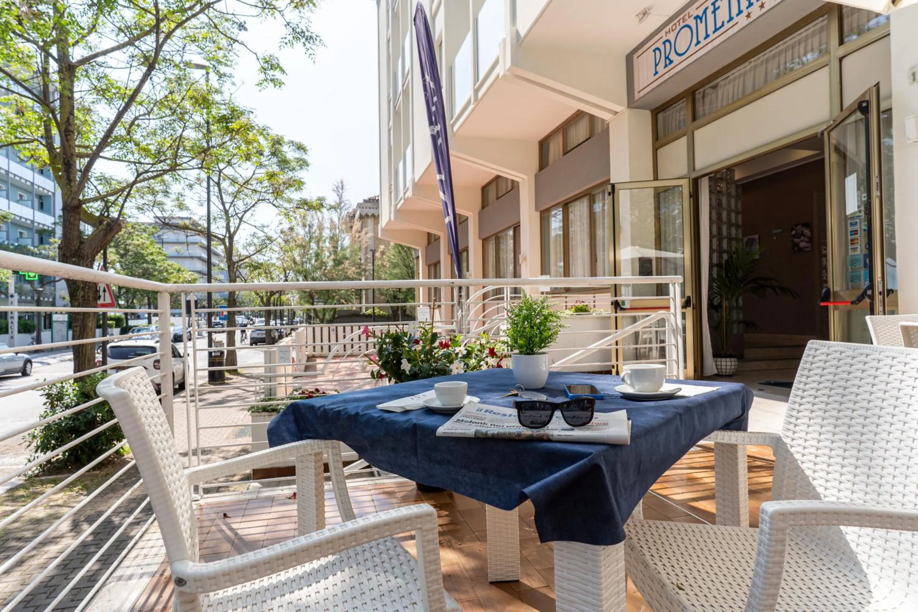 Balcony/Terrace in Amadei Hotel Promenade