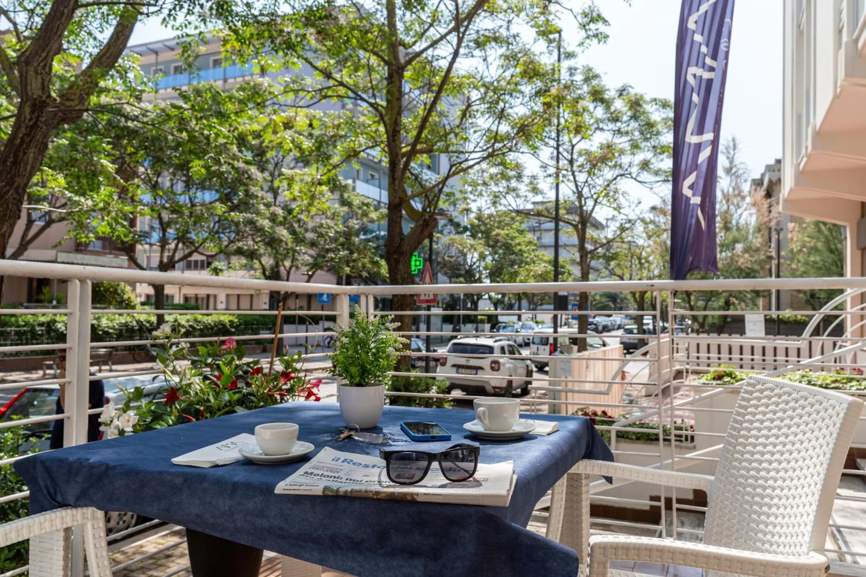 Balcony/Terrace in Amadei Hotel Promenade