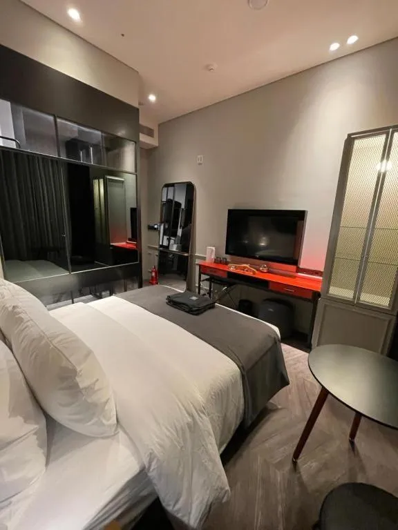 Bed in Junibino Hotel Hongdae