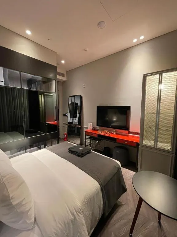 Bed in Junibino Hotel Hongdae