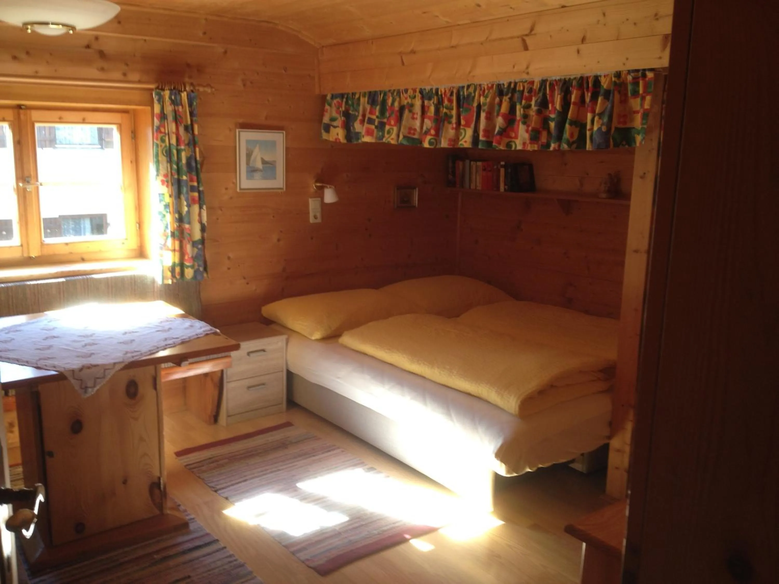 Bedroom, Bed in Ferienhaus Zirmheim