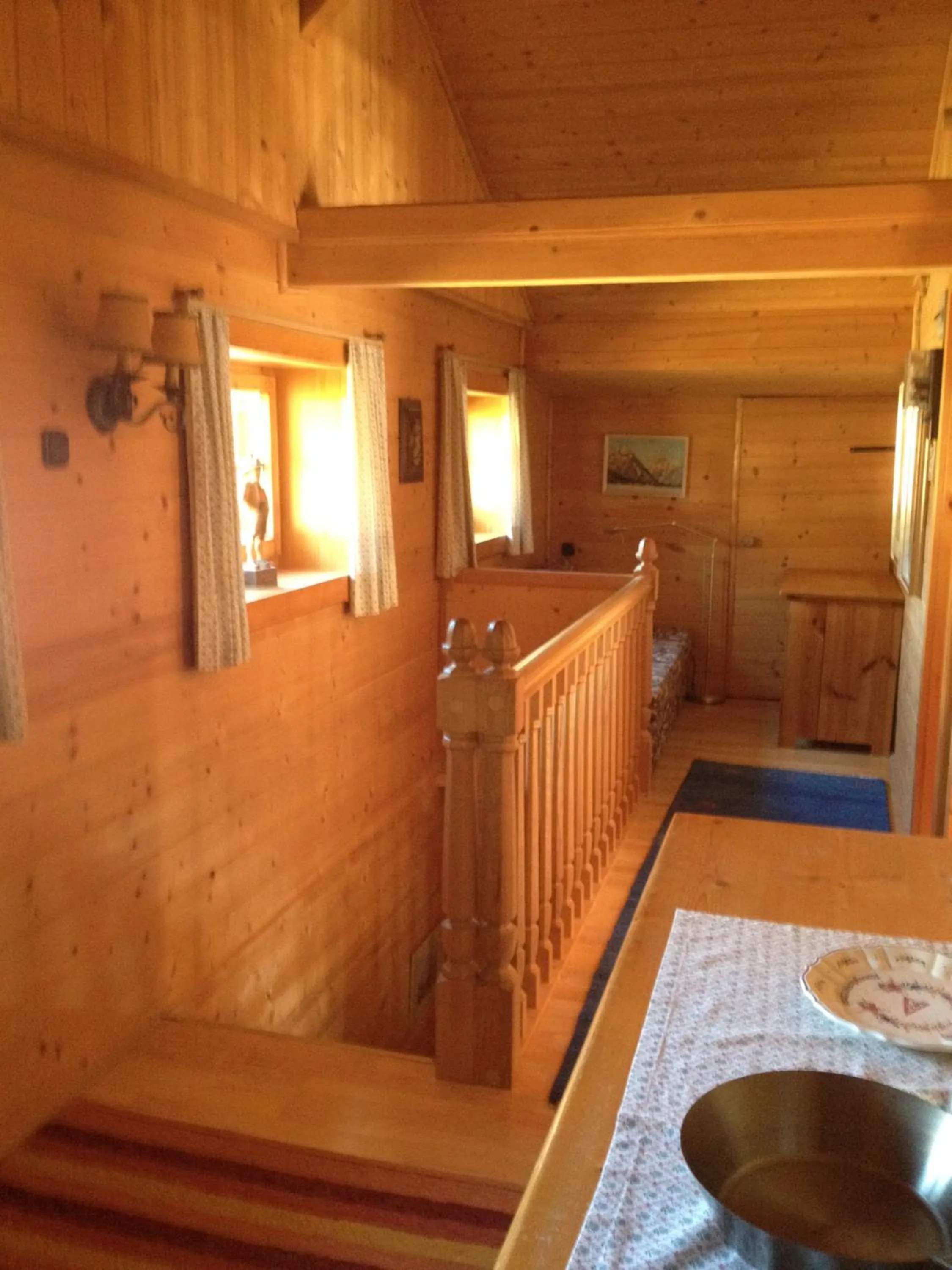 Photo of the whole room, Bed in Ferienhaus Zirmheim
