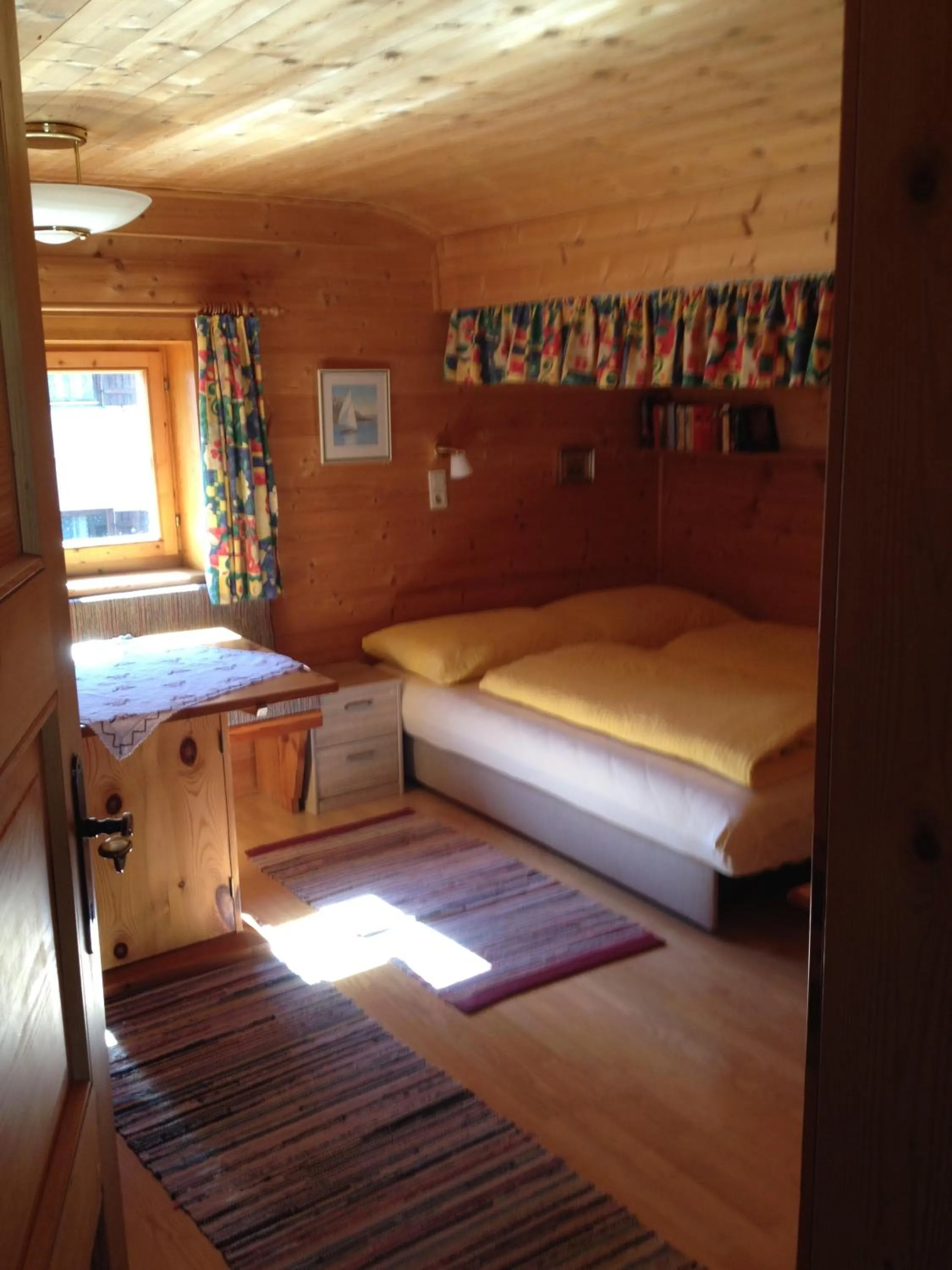 Bedroom, Bed in Ferienhaus Zirmheim