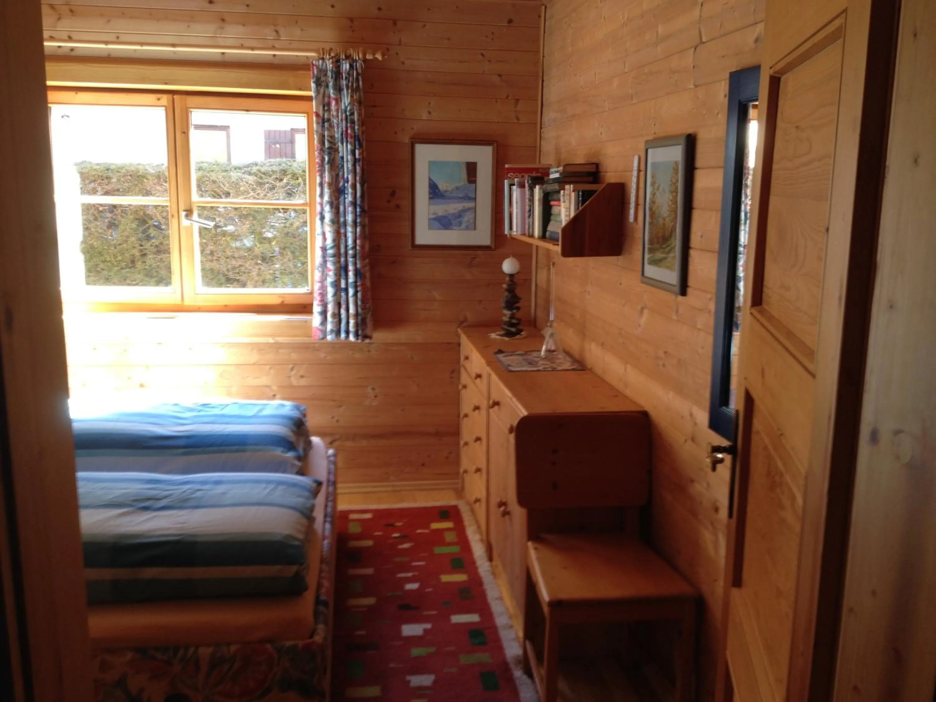 Bedroom, Bed in Ferienhaus Zirmheim