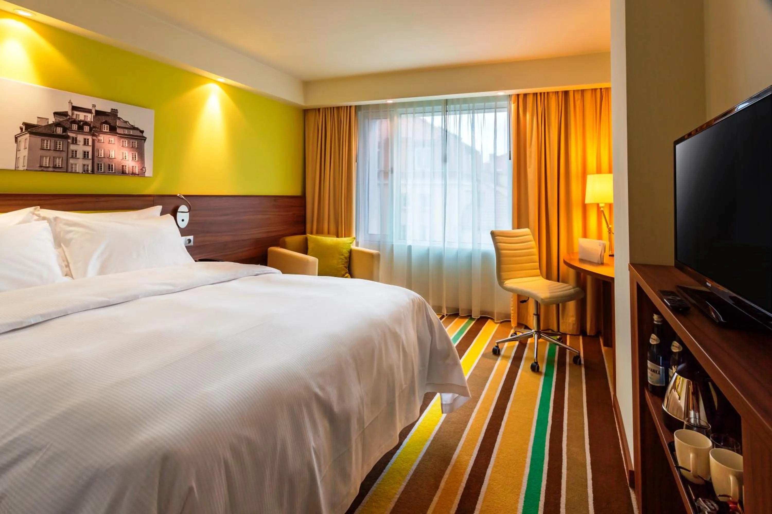 Photo of the whole room, Bed in Hampton by Hilton Warsaw City Centre