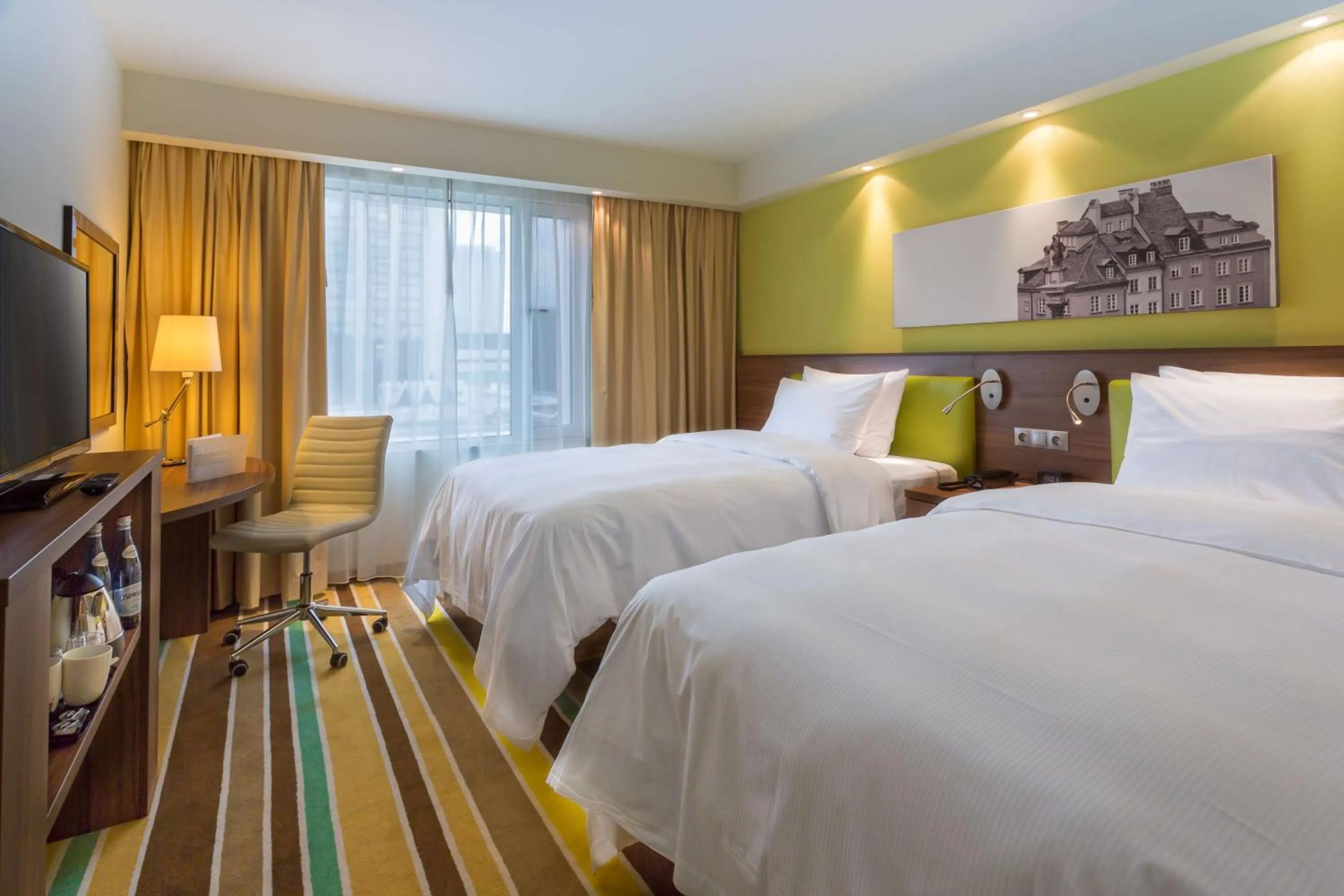 Bed in Hampton by Hilton Warsaw City Centre