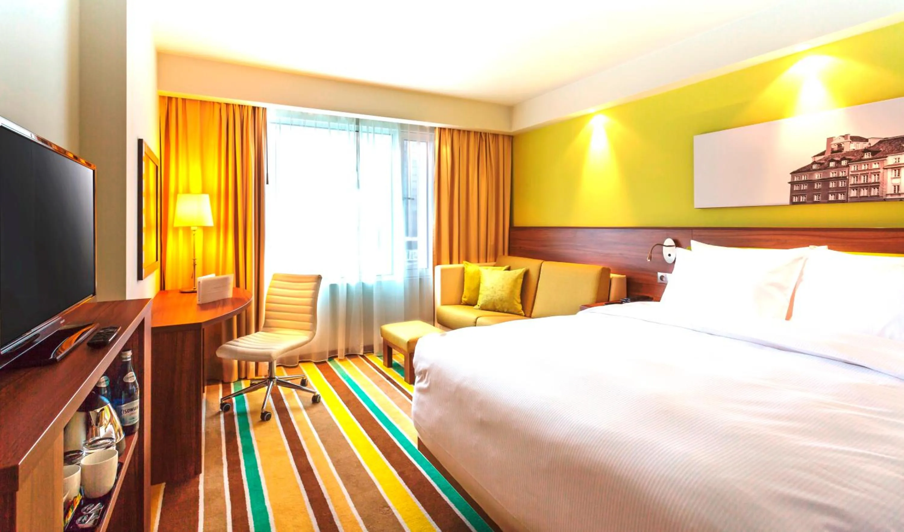 Photo of the whole room, Bed in Hampton by Hilton Warsaw City Centre