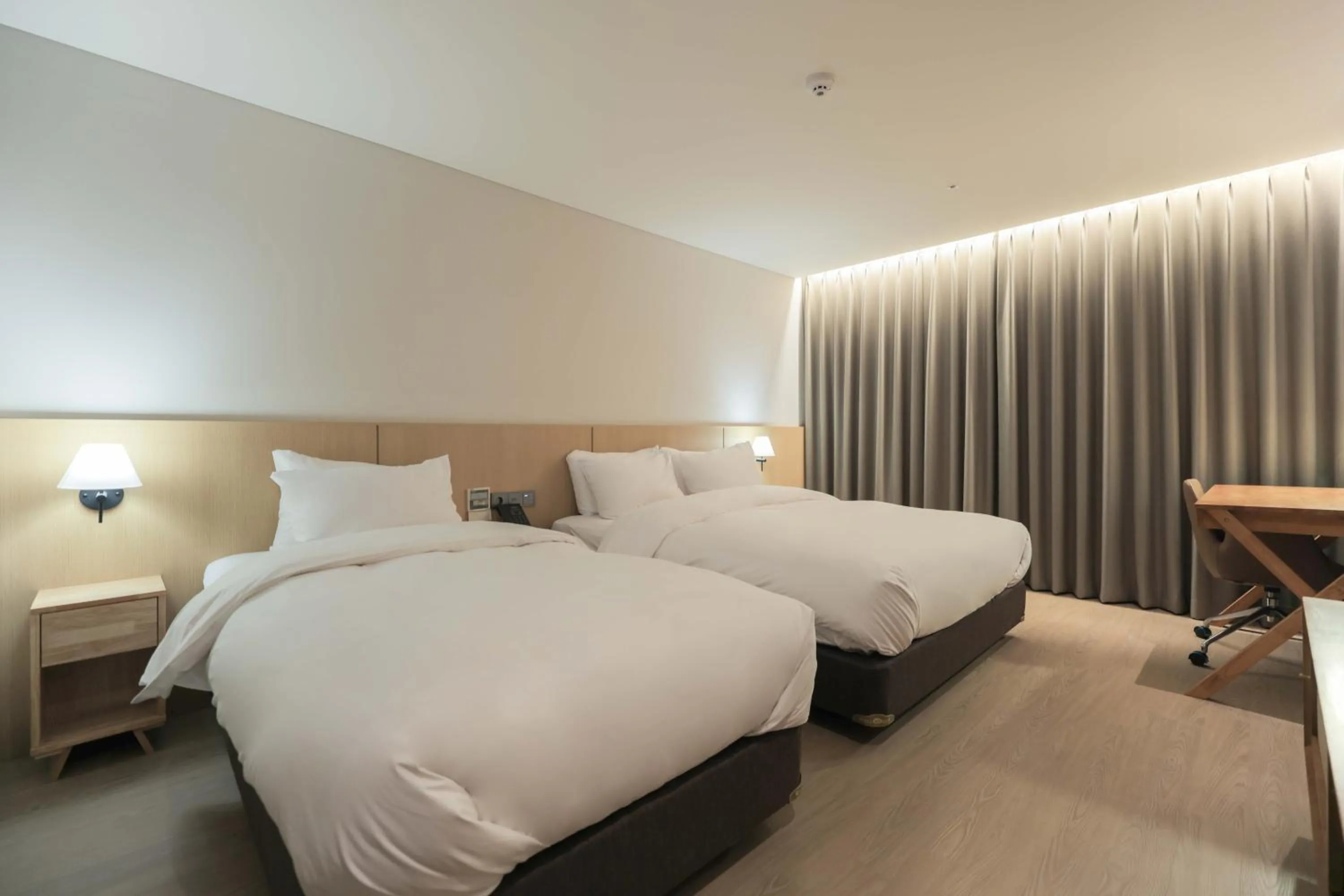 Bed in Aank Hotel Incheon Guwol