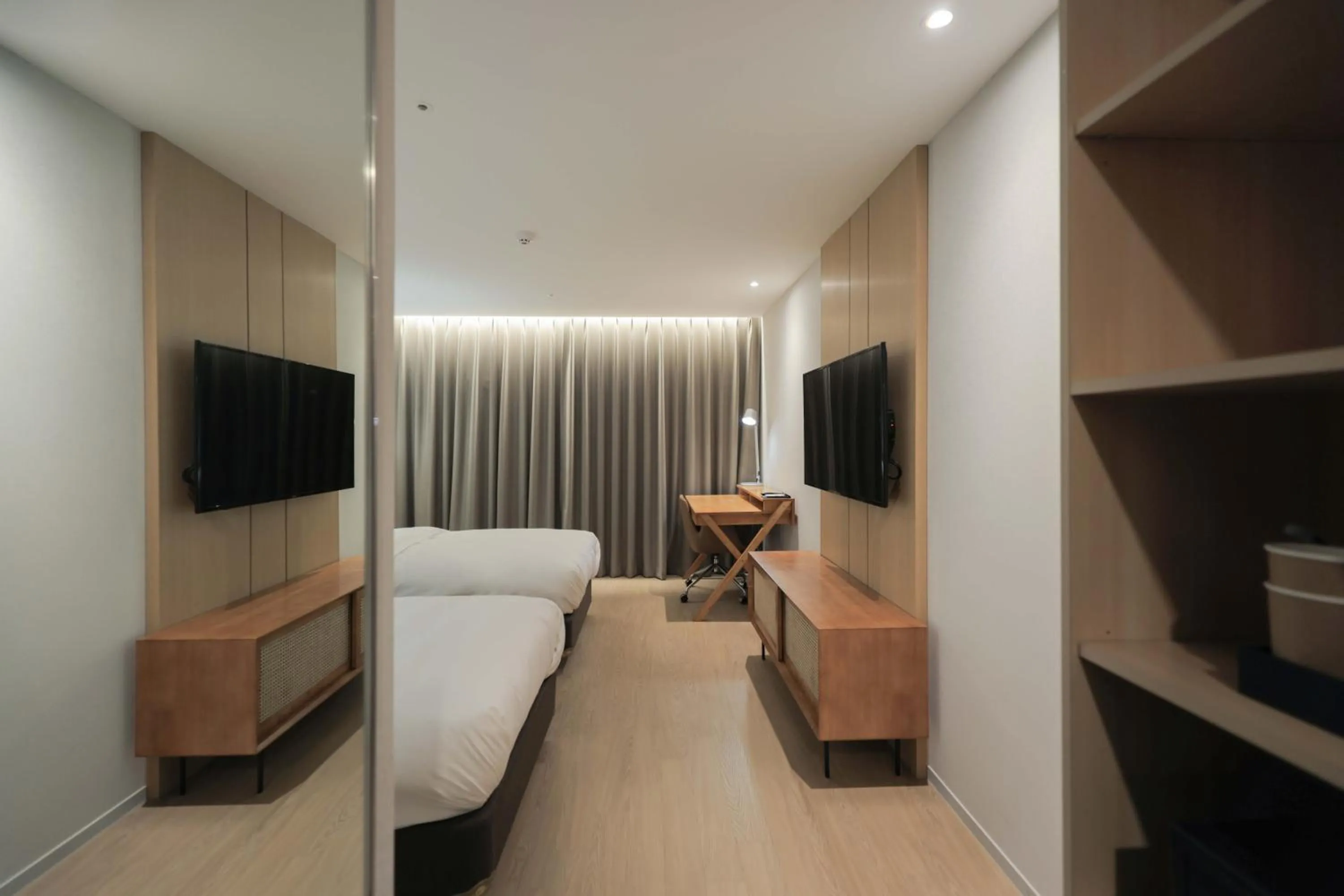 Bed in Aank Hotel Incheon Guwol