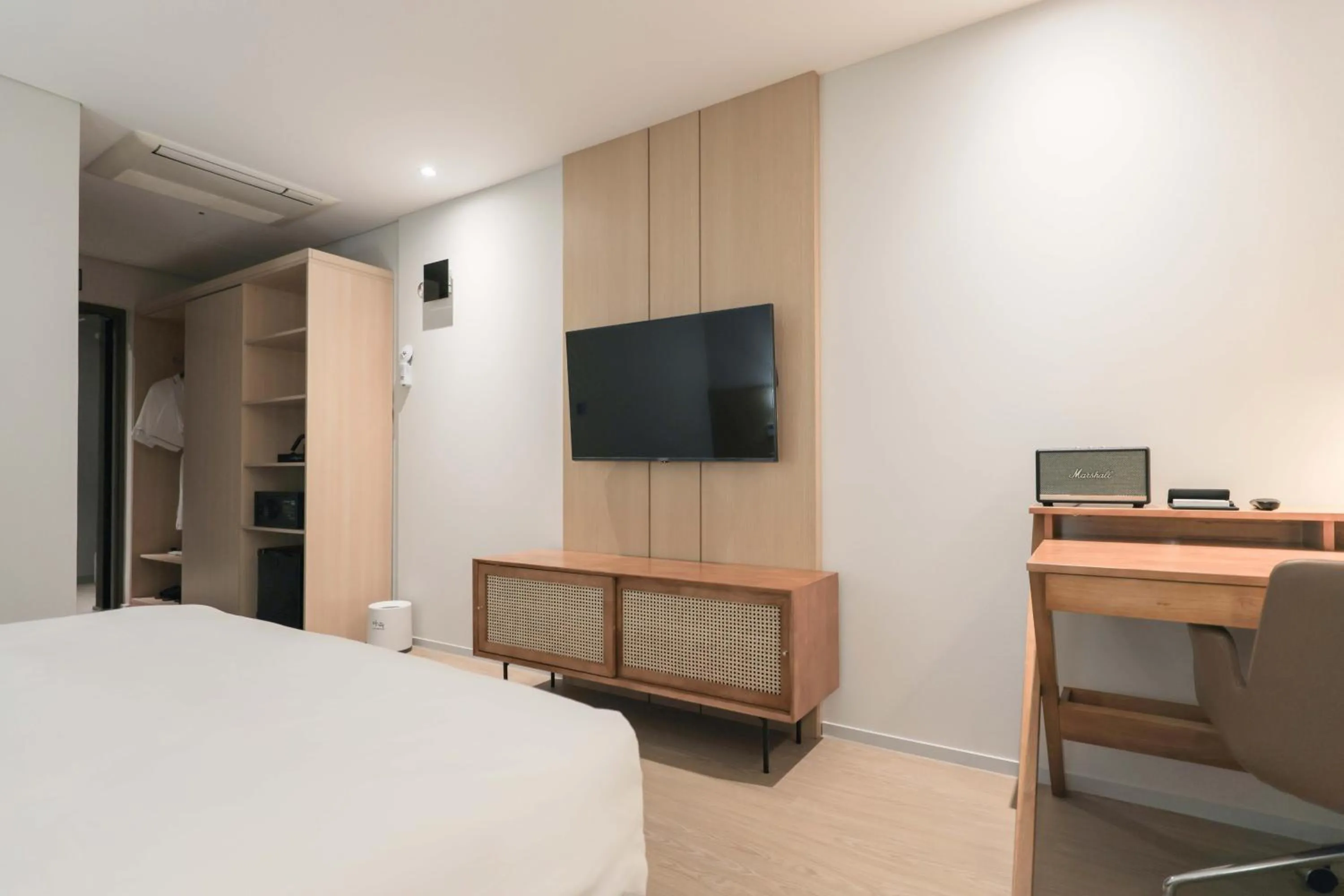 Bed in Aank Hotel Incheon Guwol