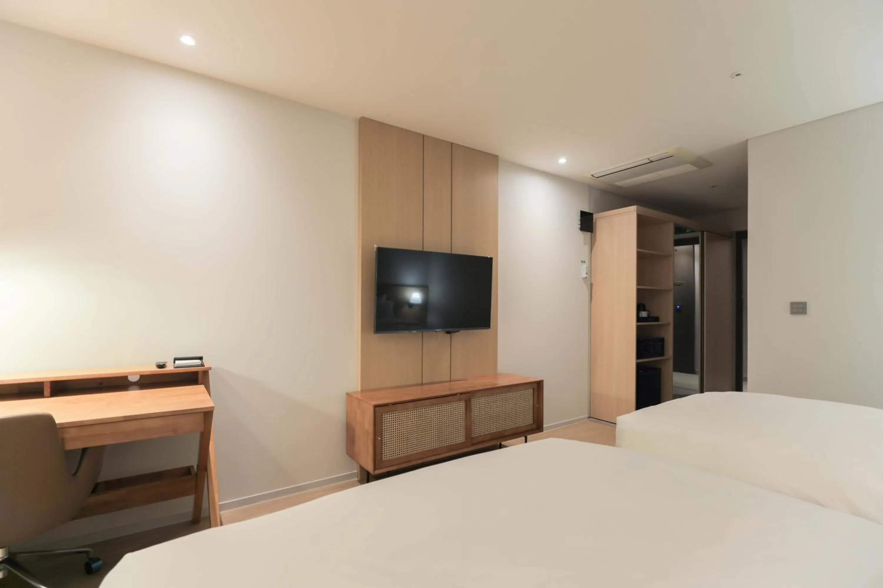 Bed in Aank Hotel Incheon Guwol