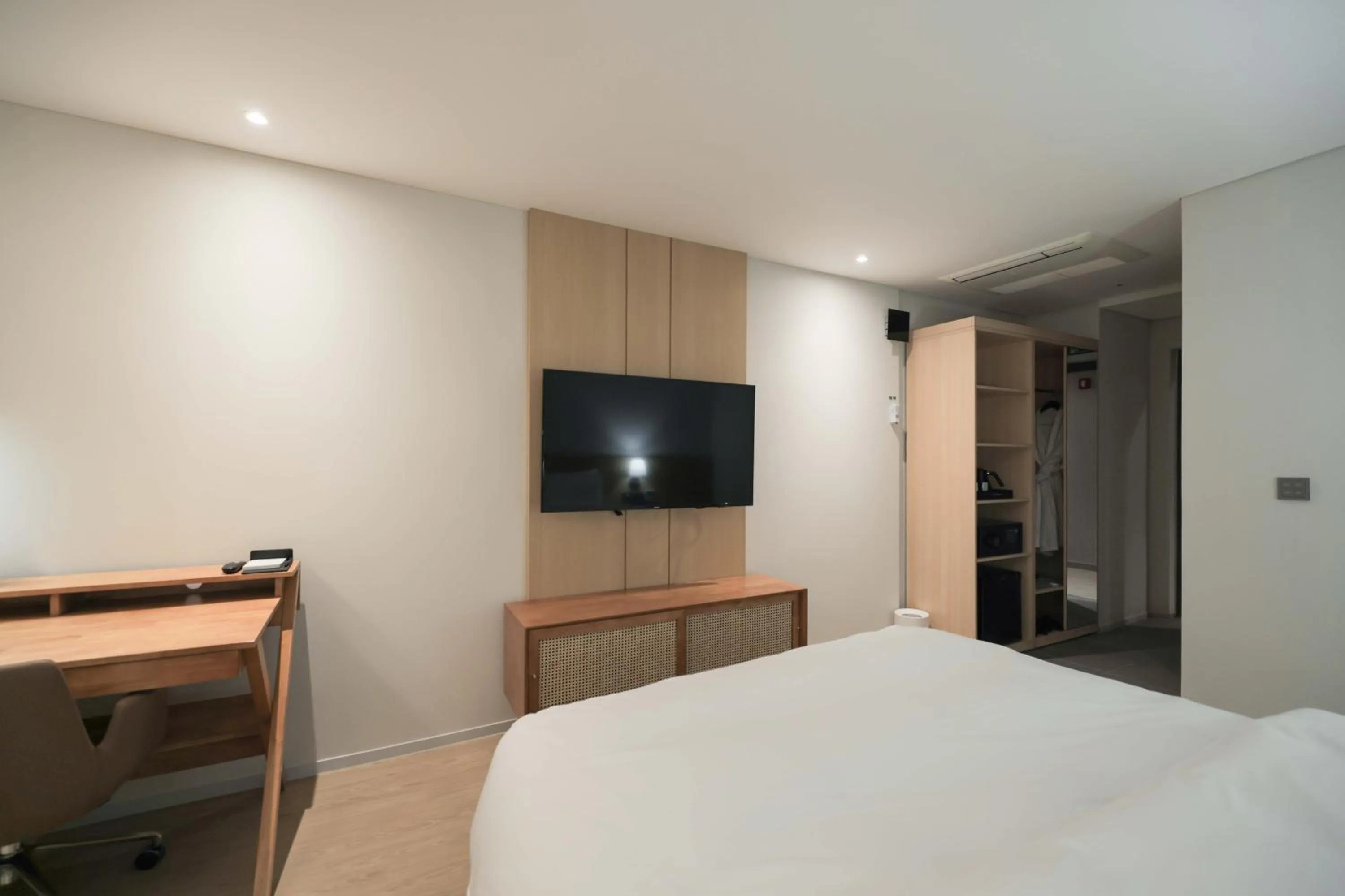 Bed in Aank Hotel Incheon Guwol