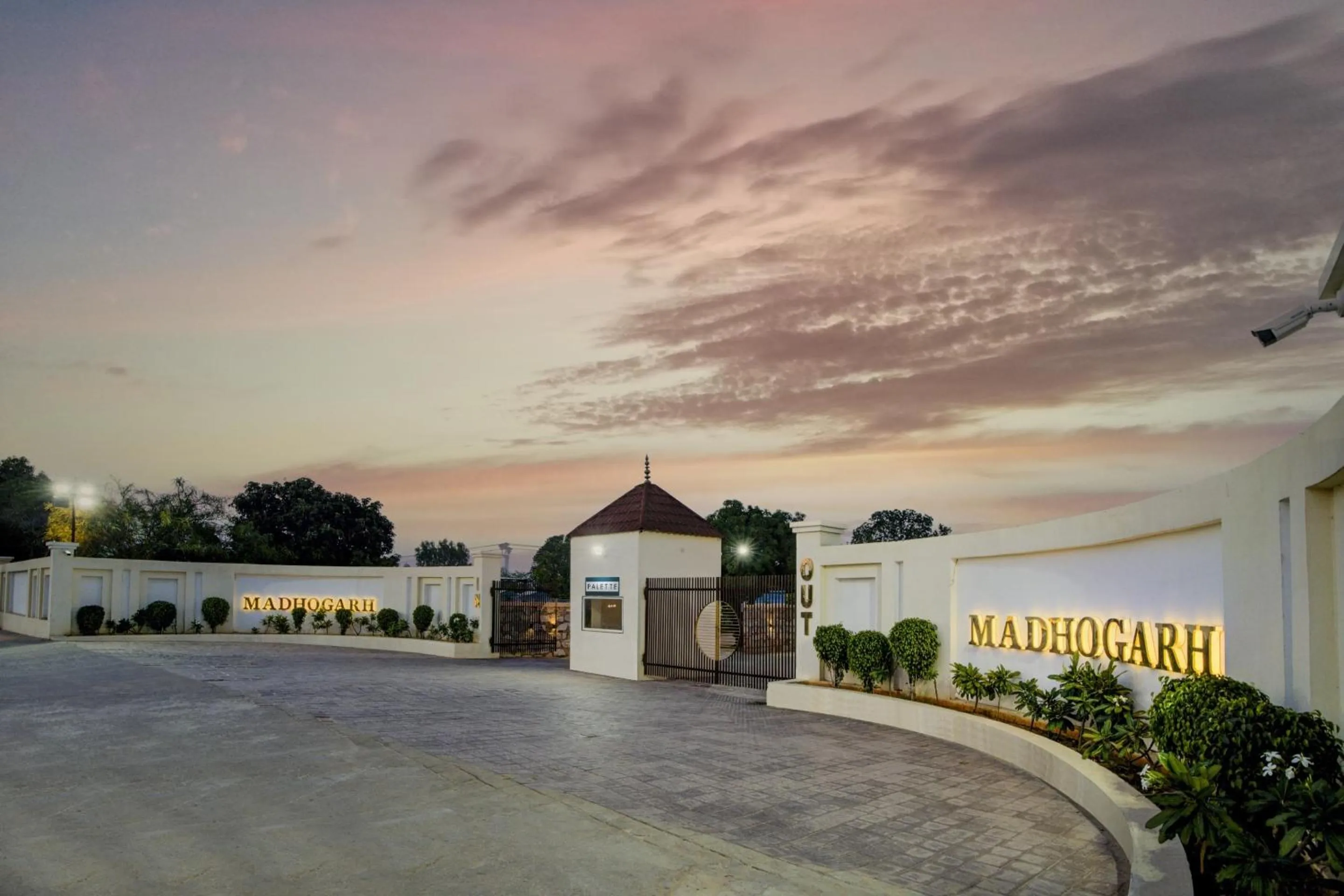 Facade/entrance in Palette - Madhogarh