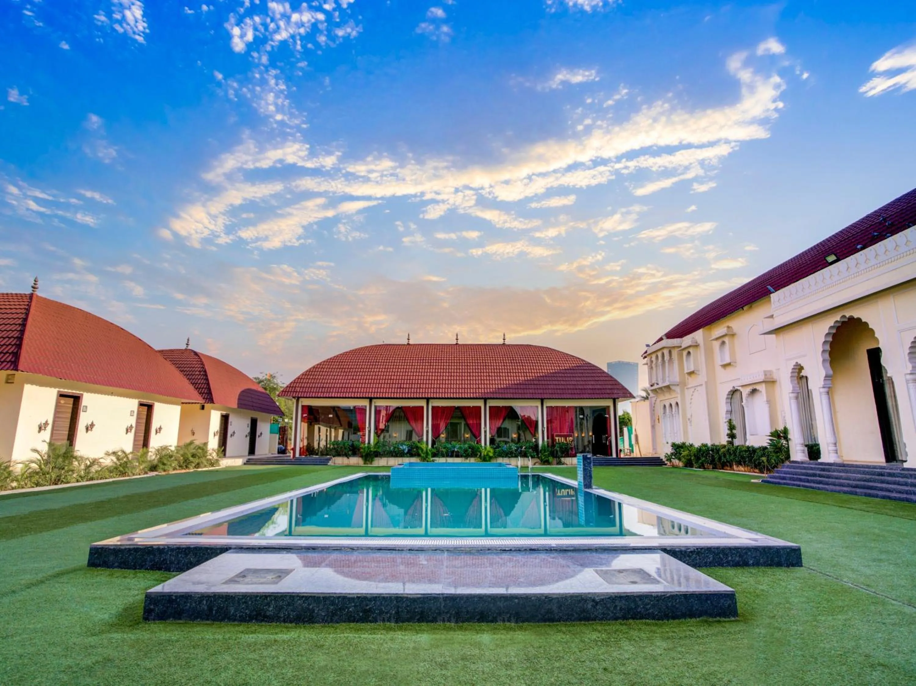 Swimming pool in Palette - Madhogarh