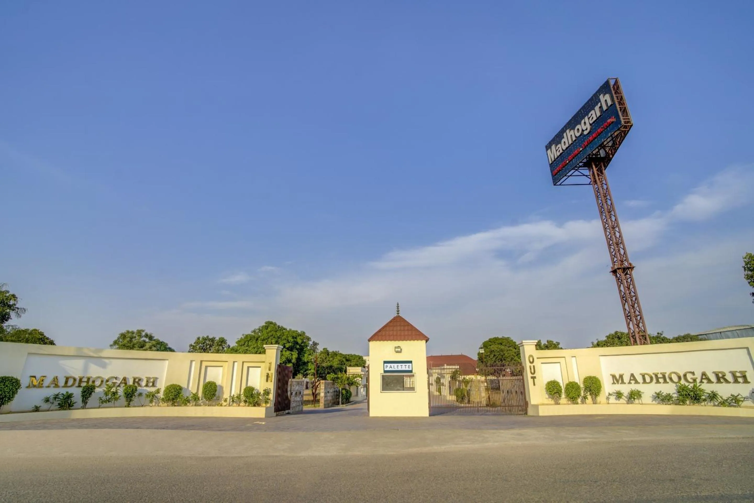 Facade/entrance in Palette - Madhogarh