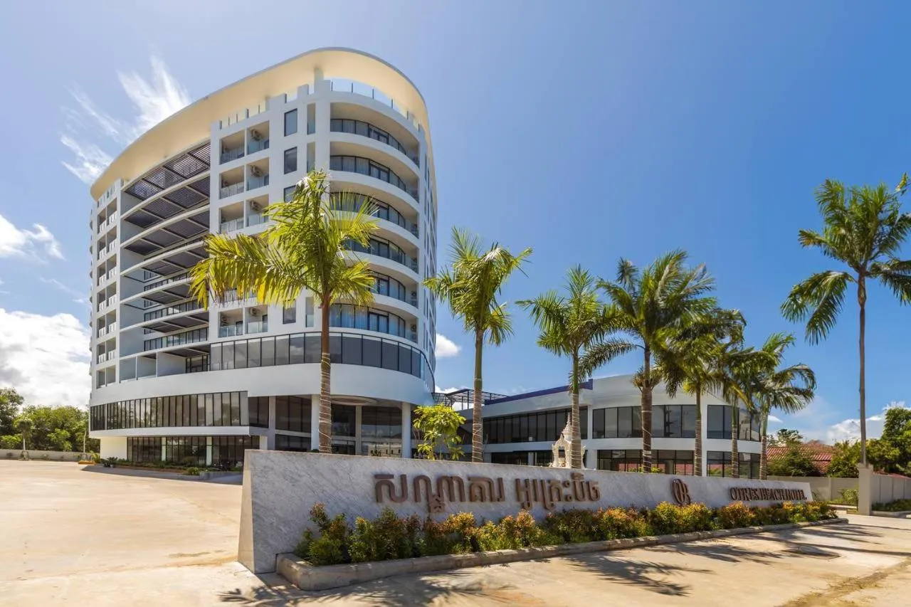 Property building in Otres Beach Hotel