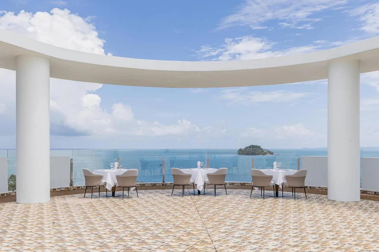 Dining area in Otres Beach Hotel