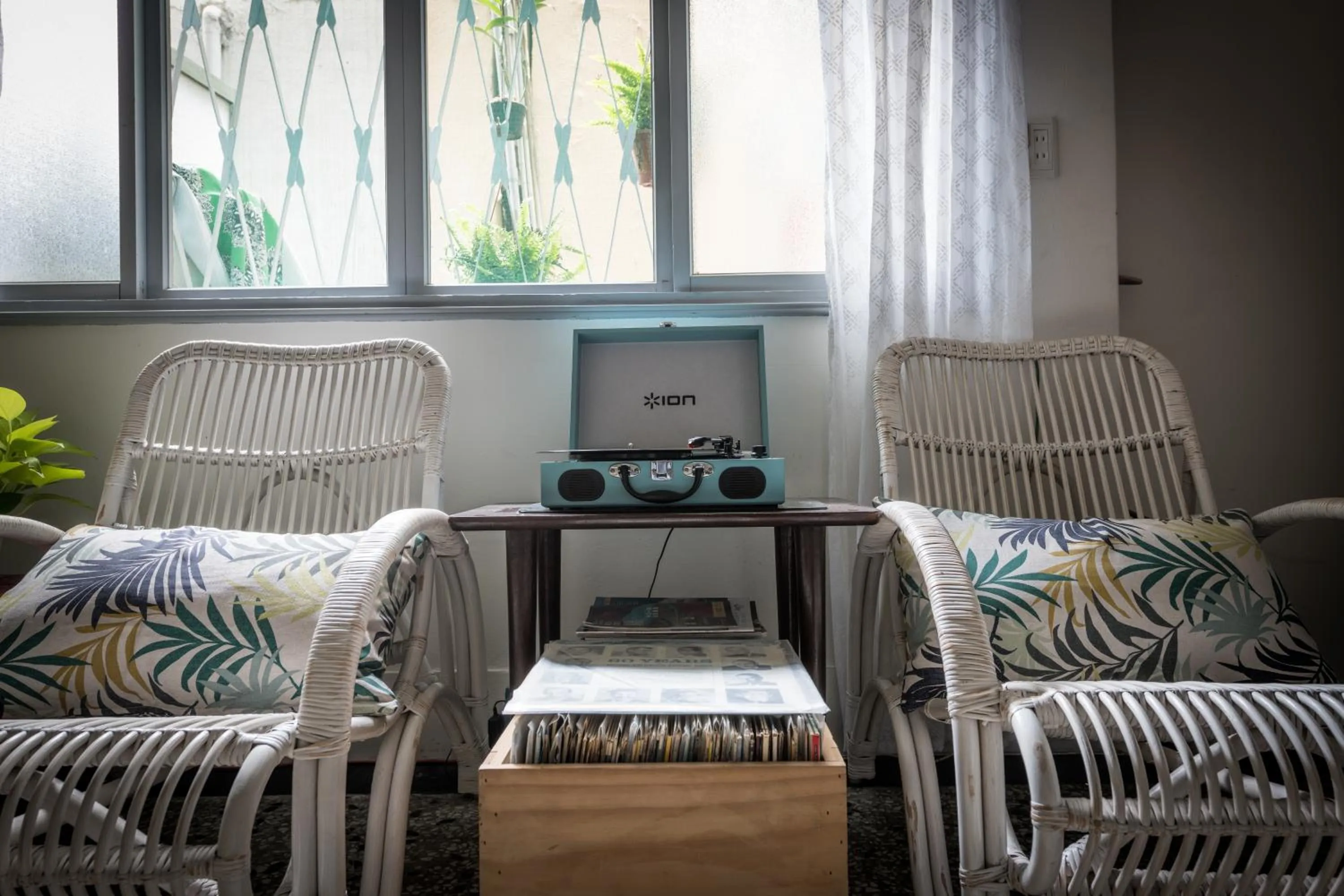 Seating area in Seamoon House