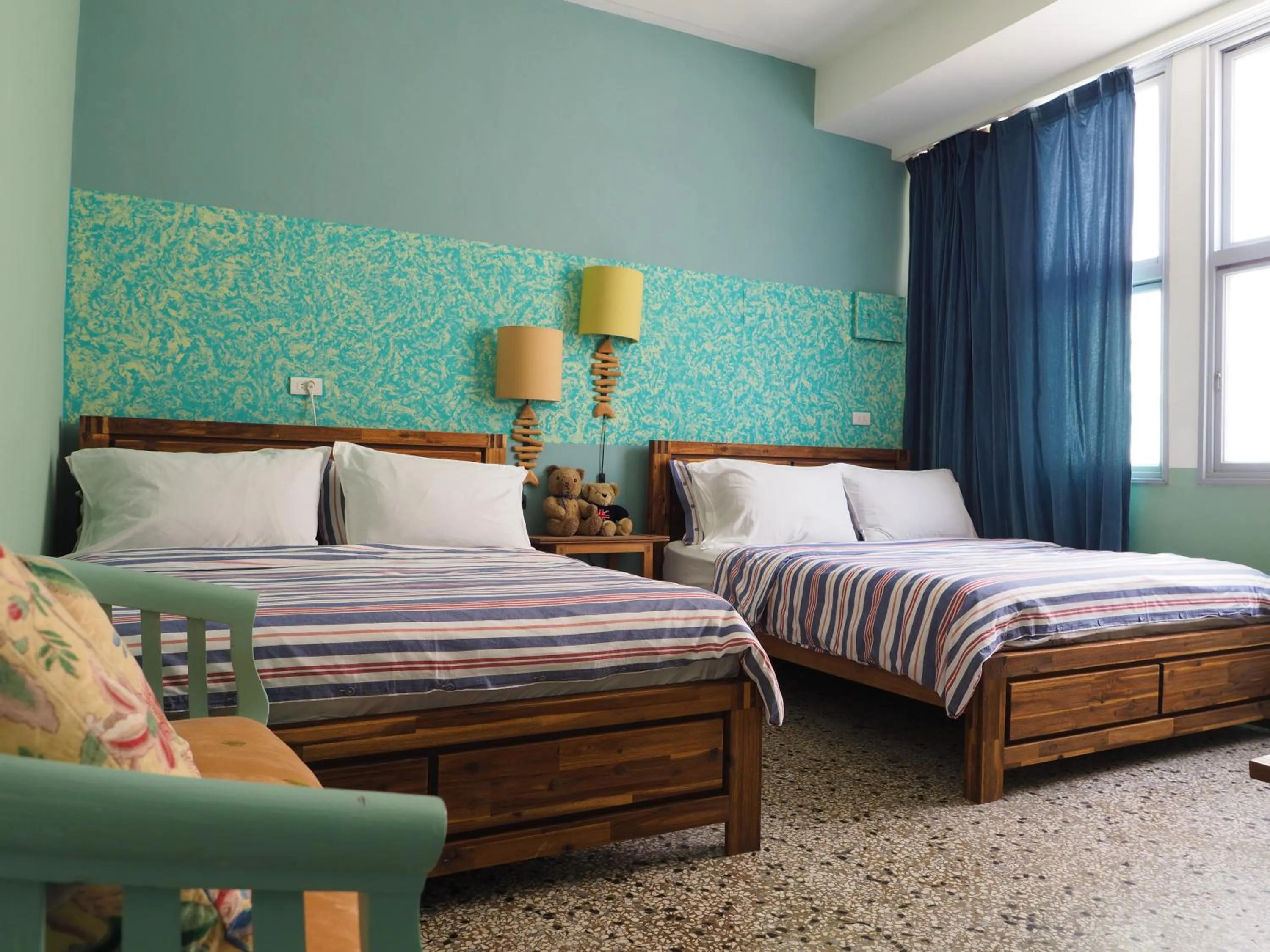 Bed in Seamoon House