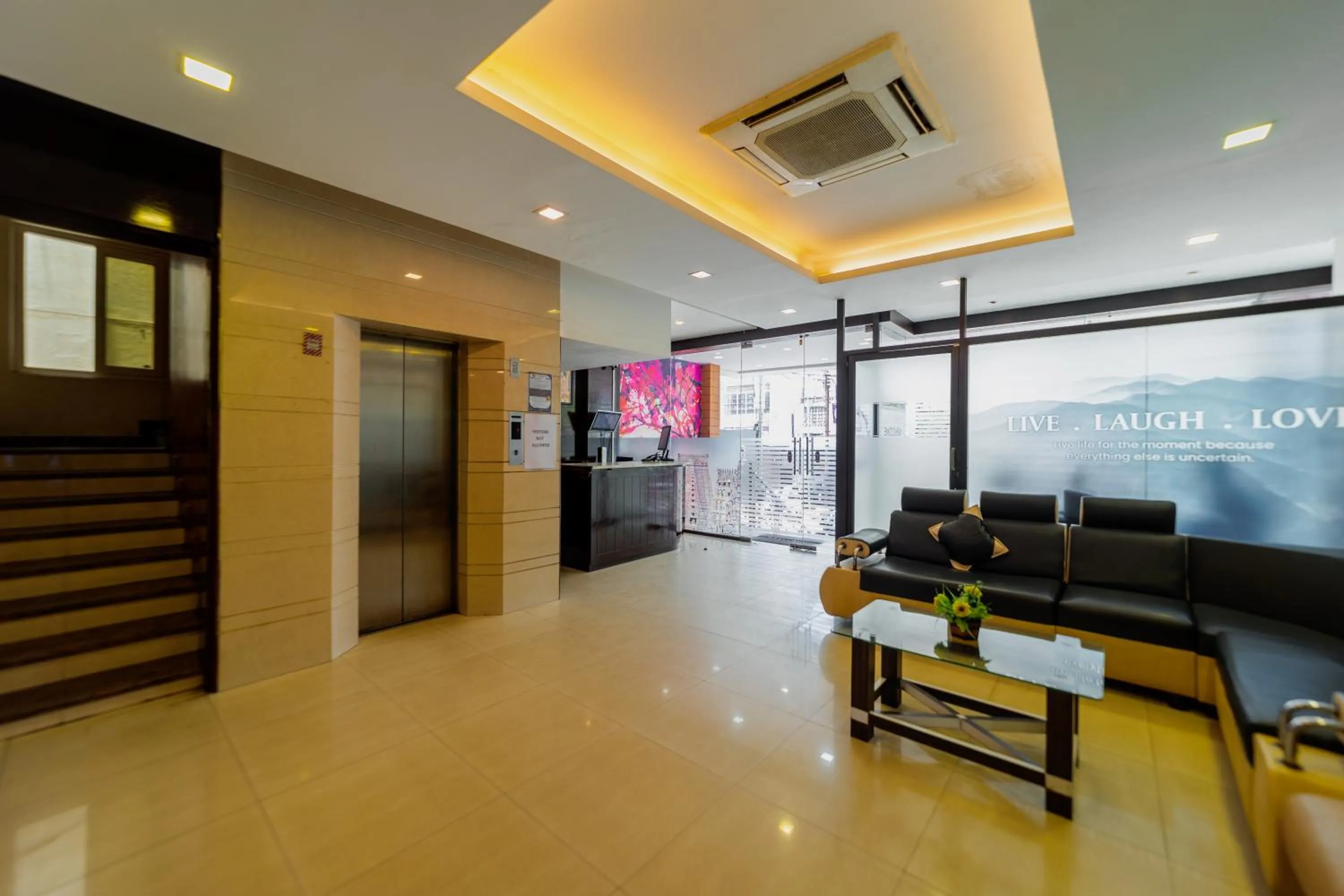 Lobby or reception in Ranas Residency