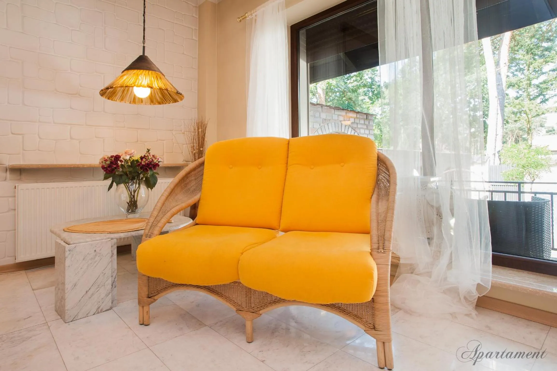 Seating area in Apartamenty Włocławek