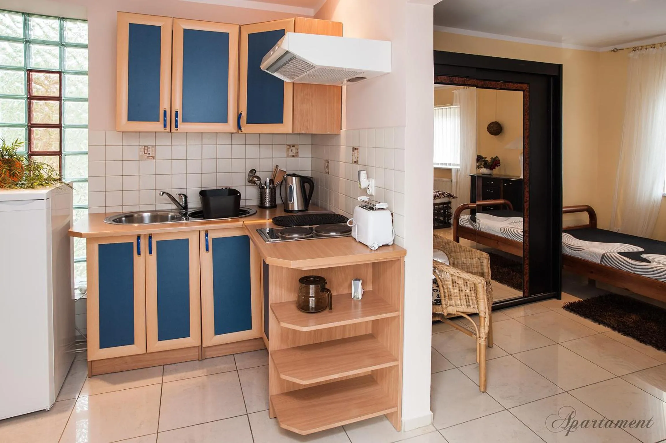 Kitchen or kitchenette in Apartamenty Włocławek