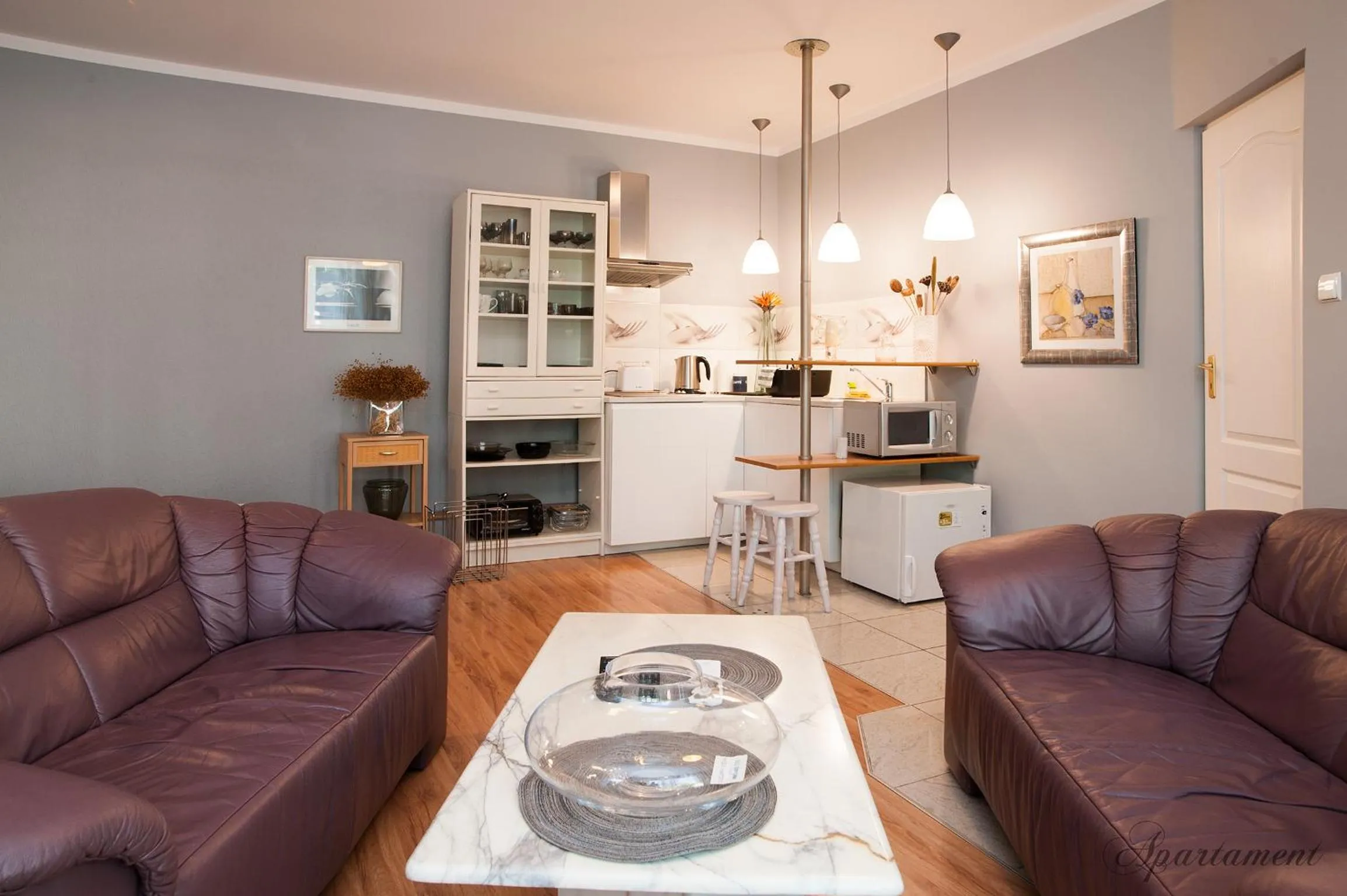Seating area in Apartamenty Włocławek