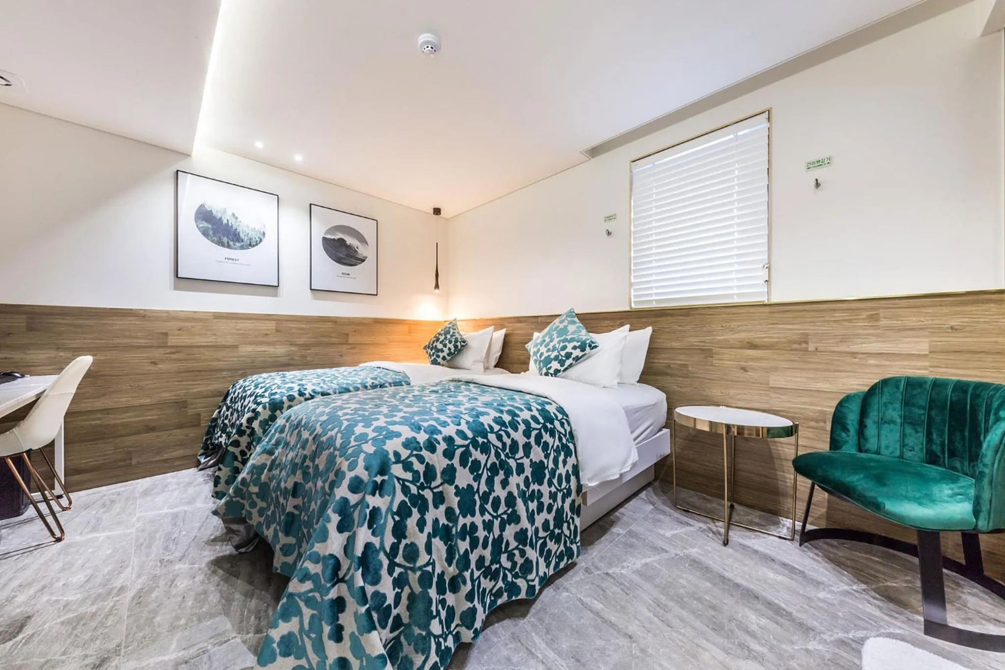 Bed in The Post Hotel