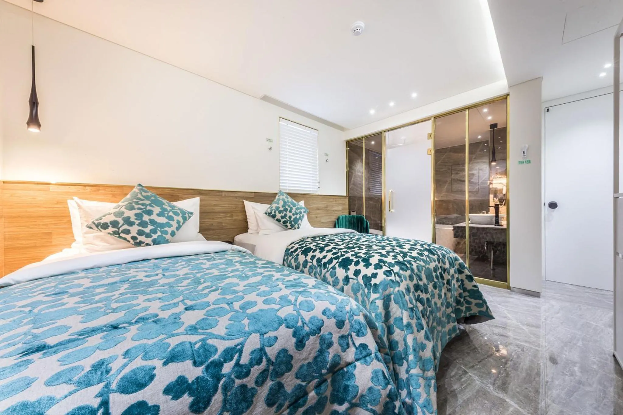 Bed in The Post Hotel