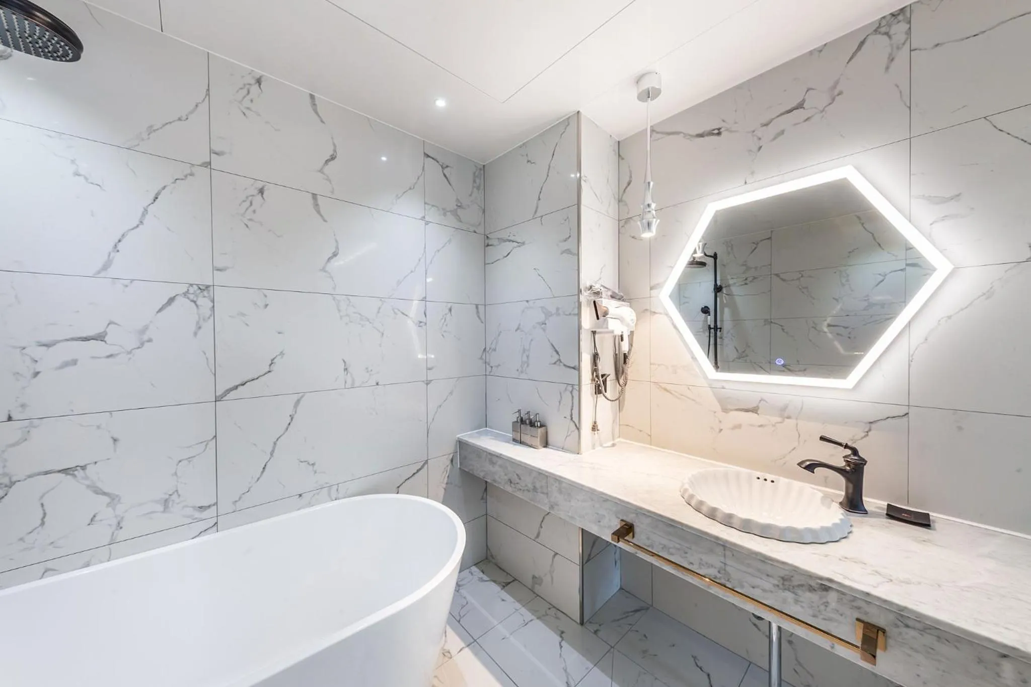 Bathroom in The Post Hotel