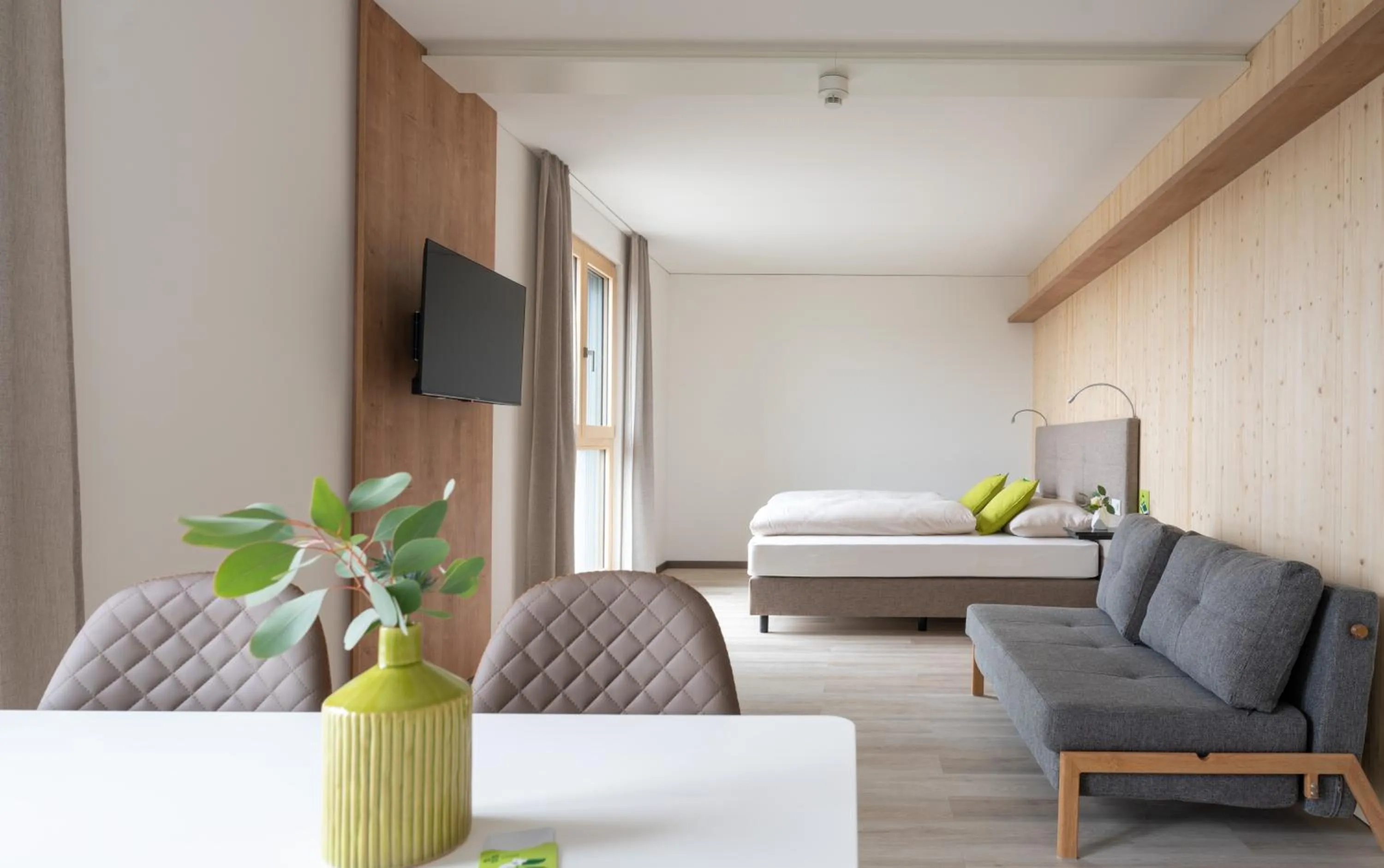 Bed in eee Hotel Eberstalzell