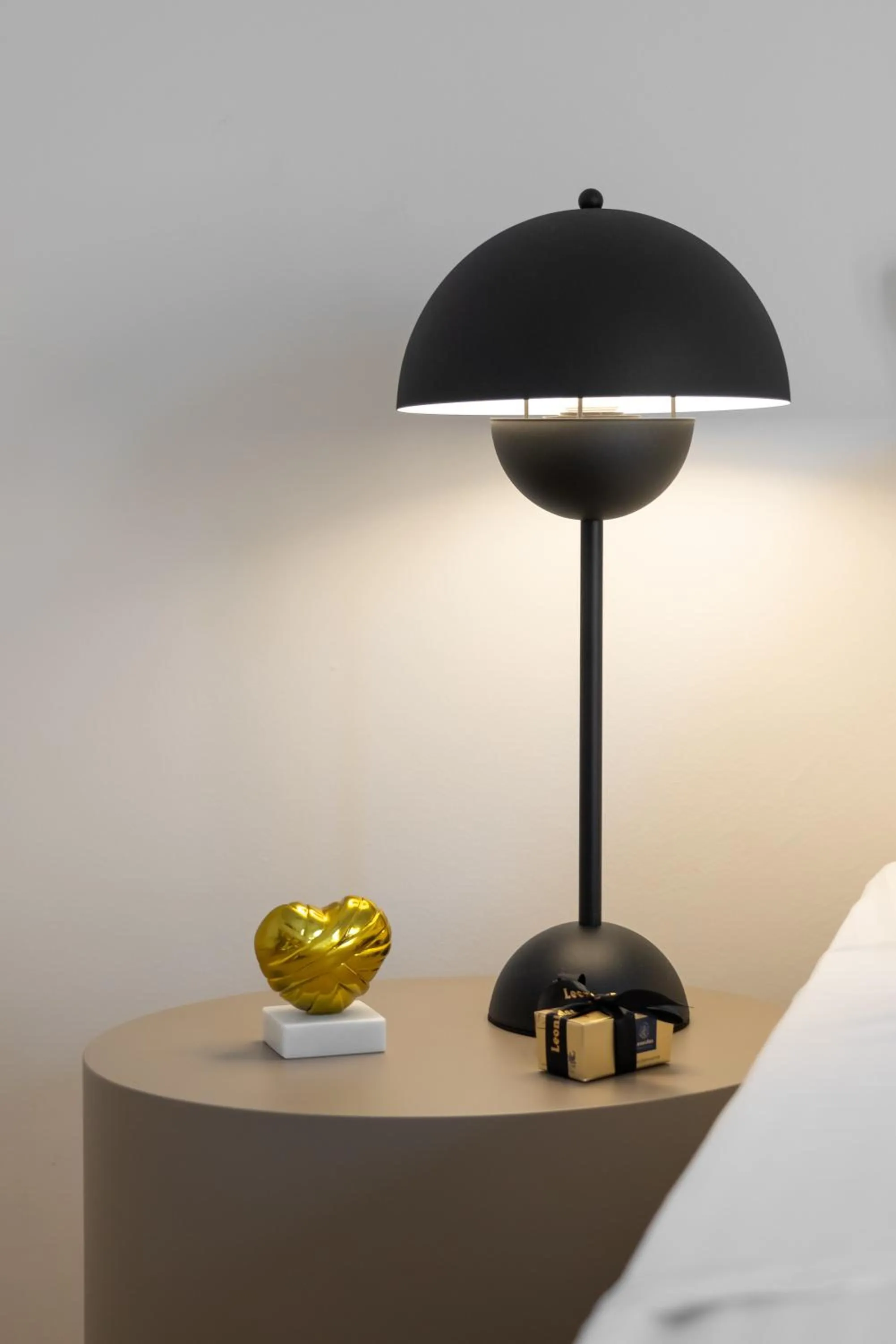 Bed in Vouliagmeni Honeymoon Suite by First Class Properties