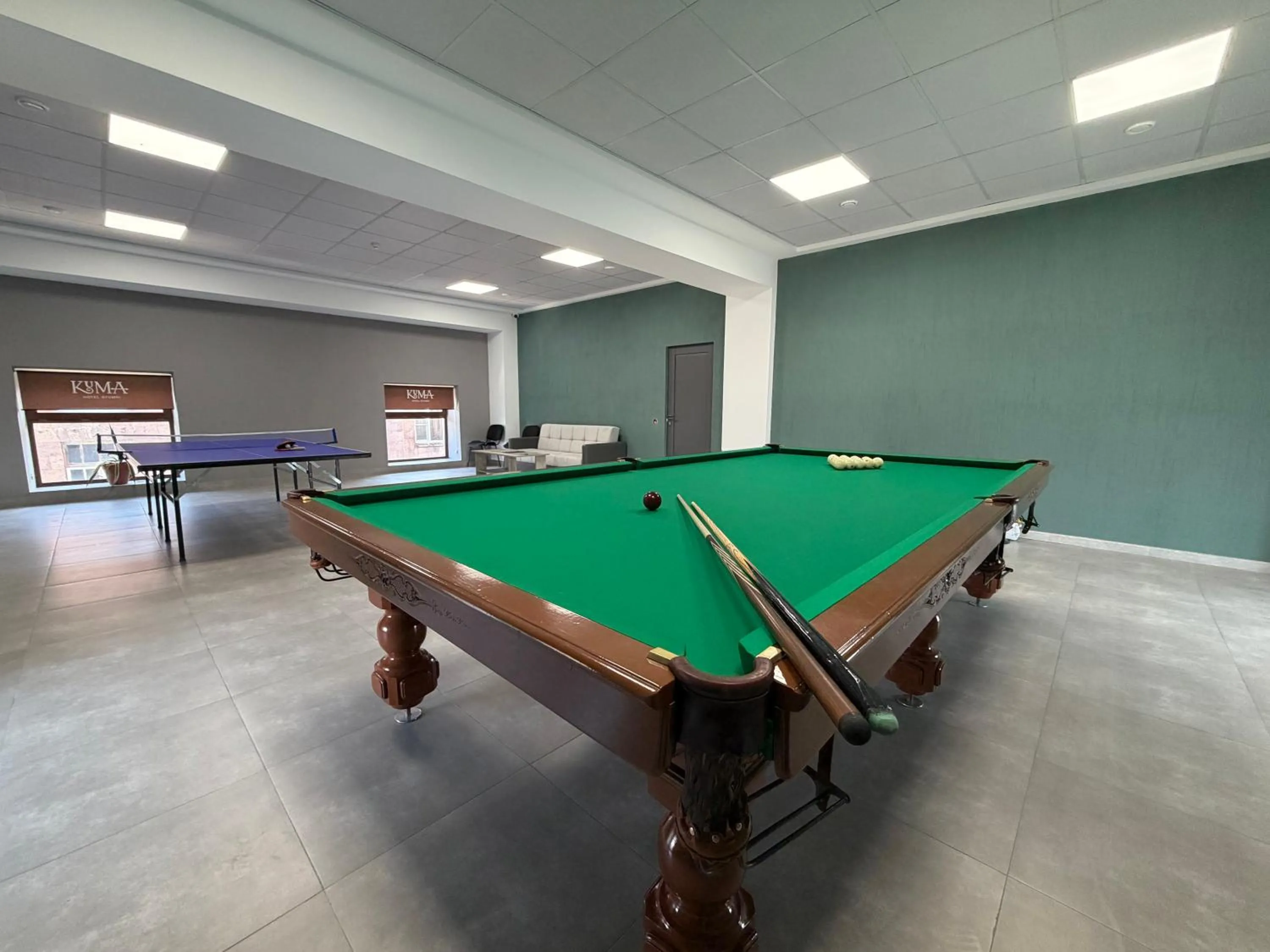 Billiard in KUMA Hotel Gyumri