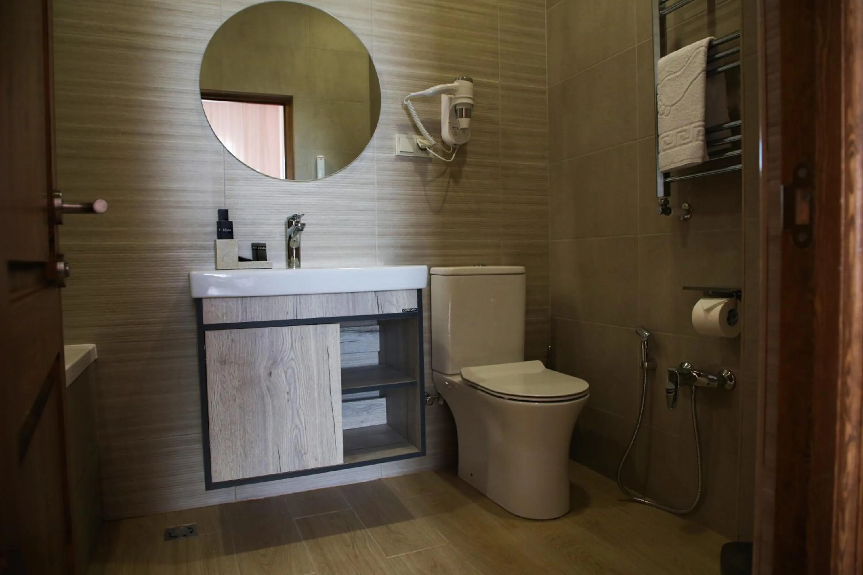 Toilet in KUMA Hotel Gyumri