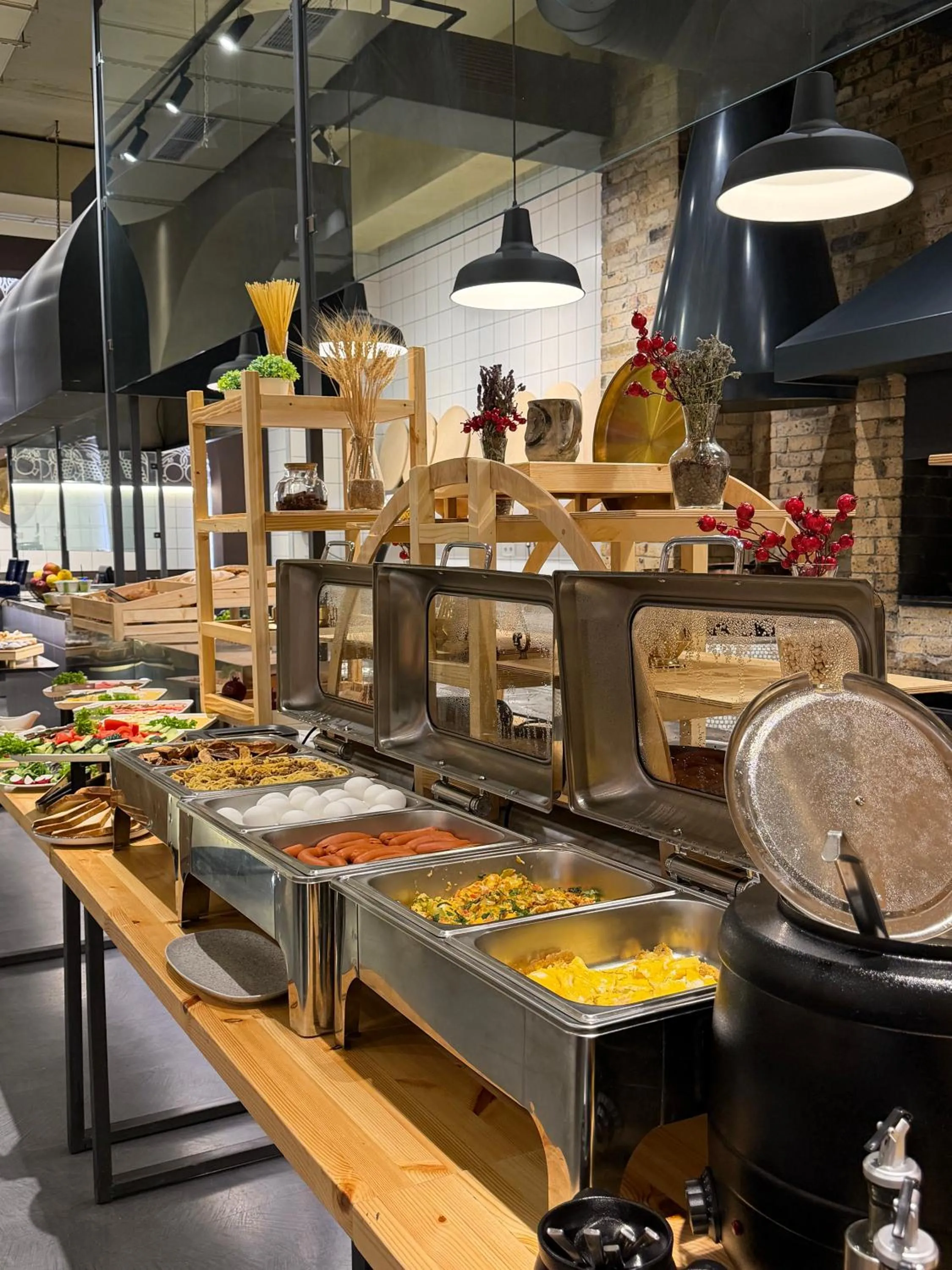 Buffet breakfast in KUMA Hotel Gyumri