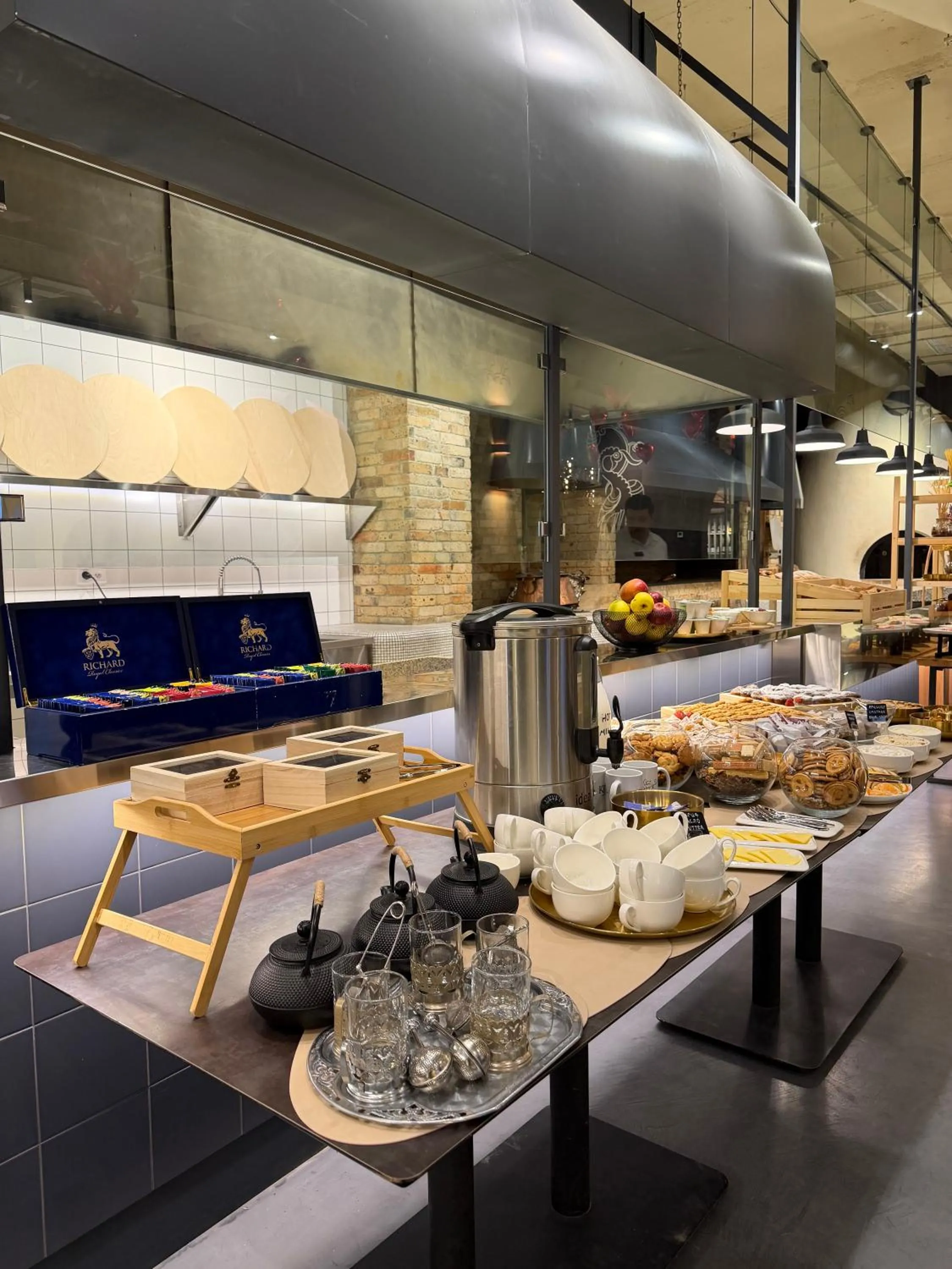Buffet breakfast in KUMA Hotel Gyumri