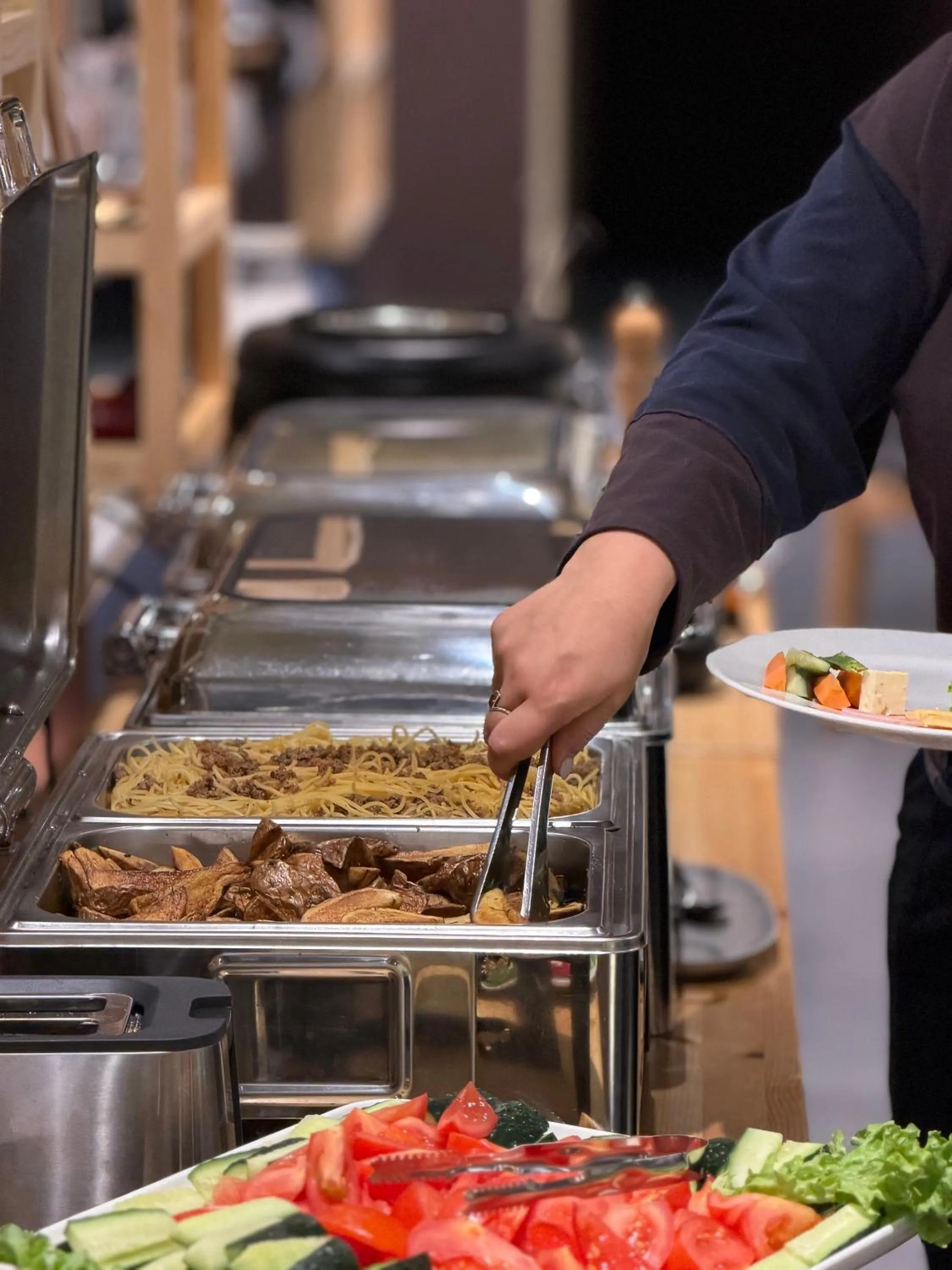 Buffet breakfast in KUMA Hotel Gyumri