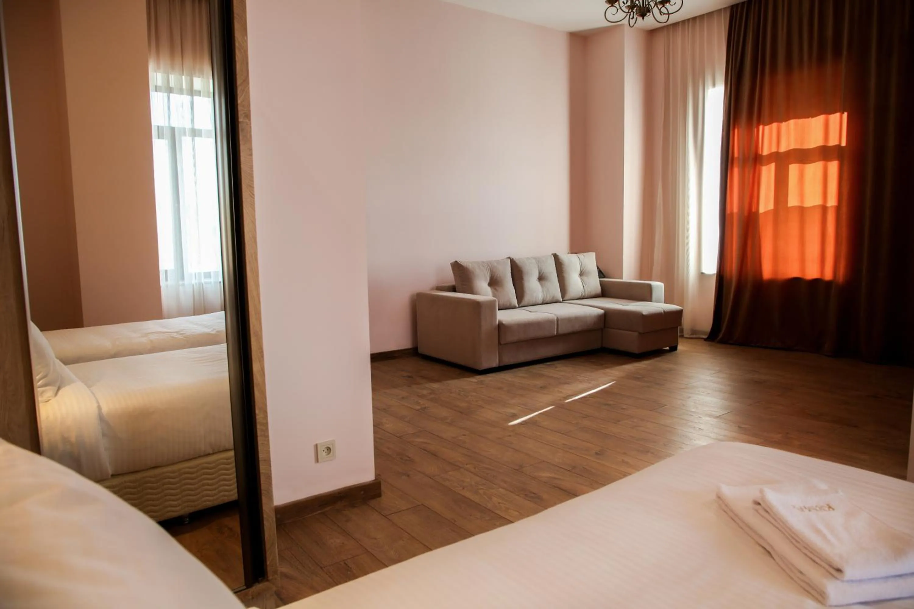 Bed in KUMA Hotel Gyumri