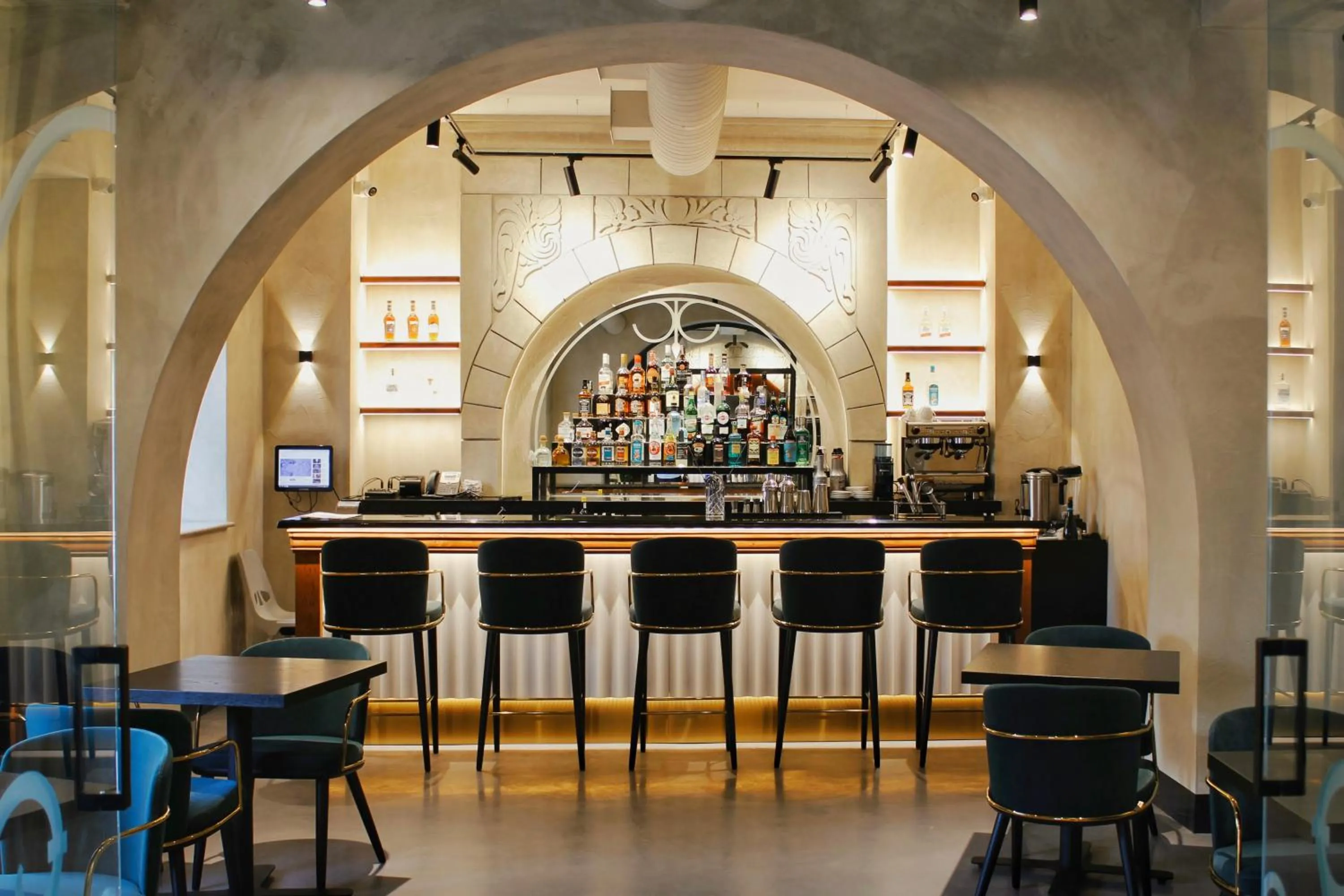Lounge or bar in KUMA Hotel Gyumri