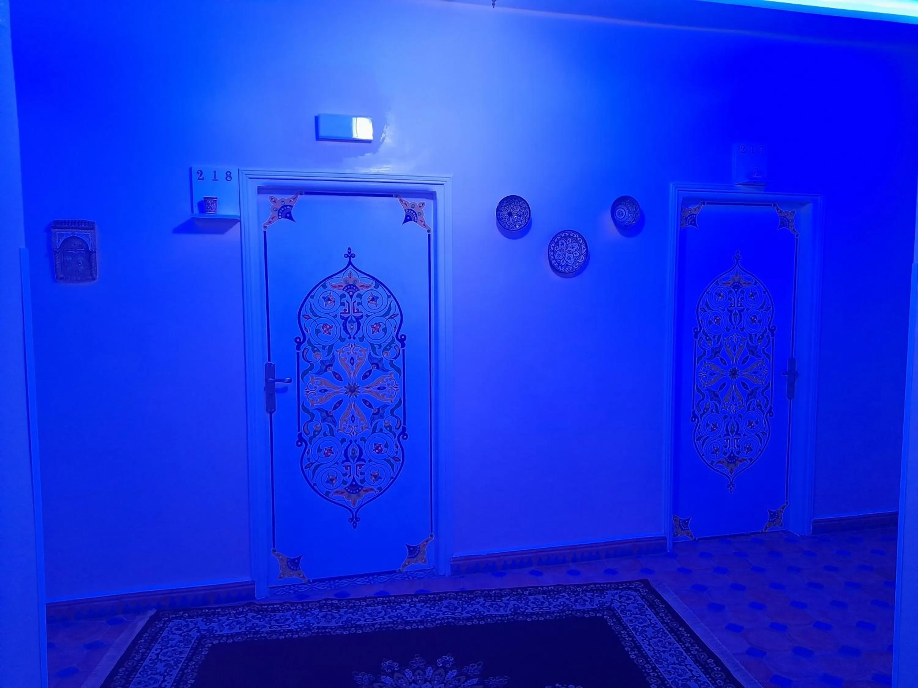 Decorative detail in Hotel Mentaga