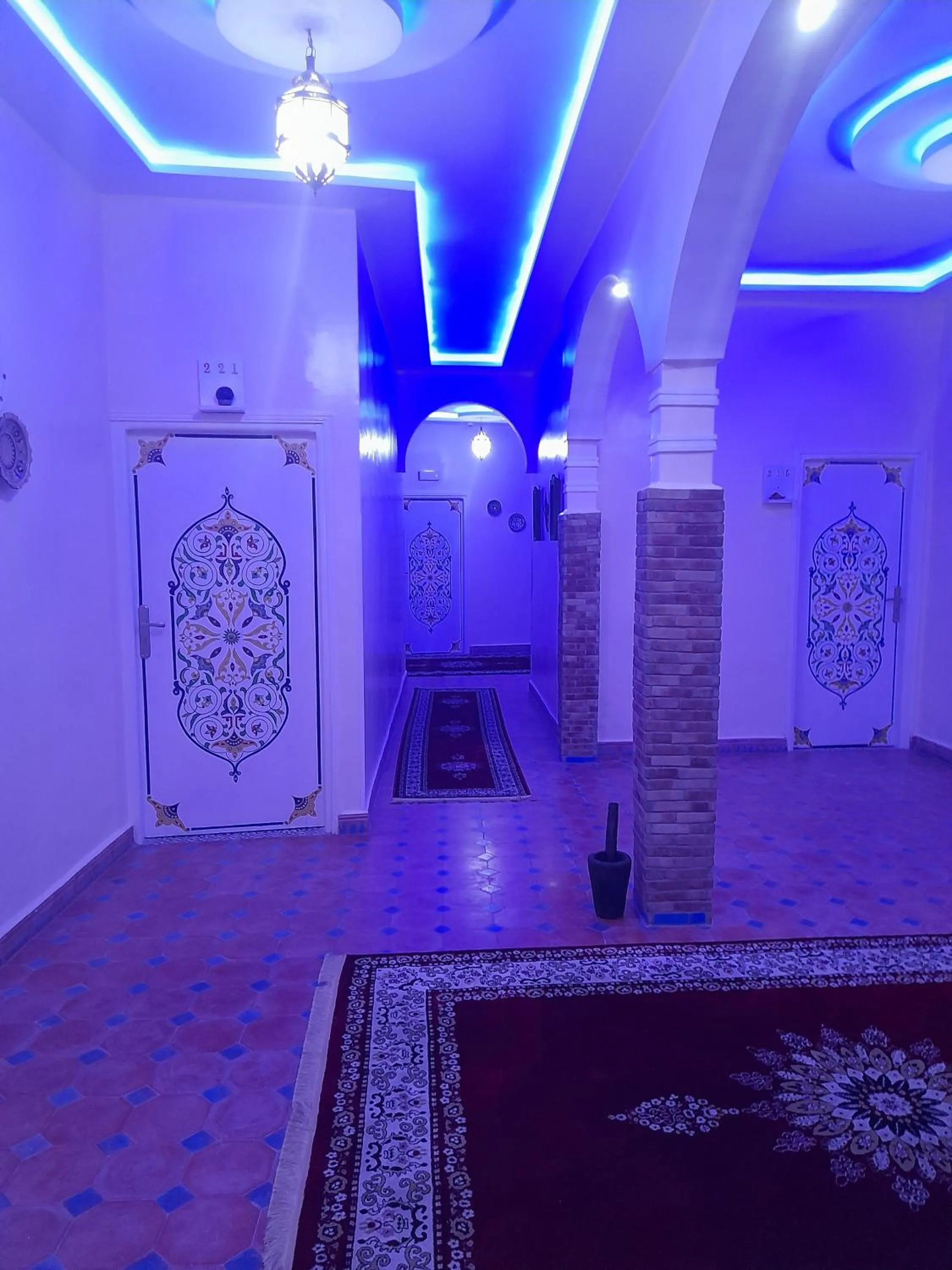 Decorative detail in Hotel Mentaga