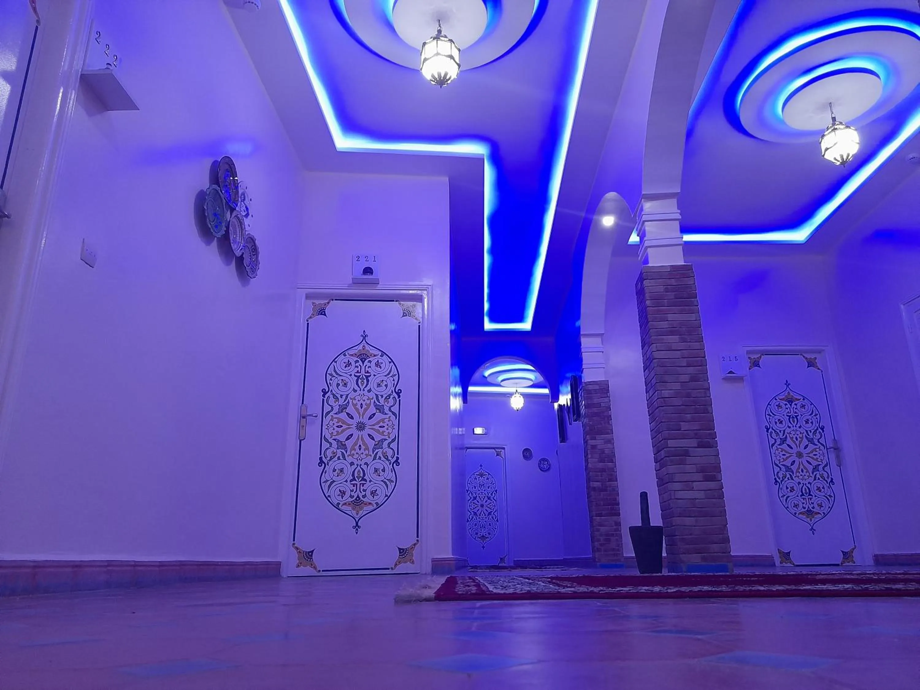 Decorative detail in Hotel Mentaga