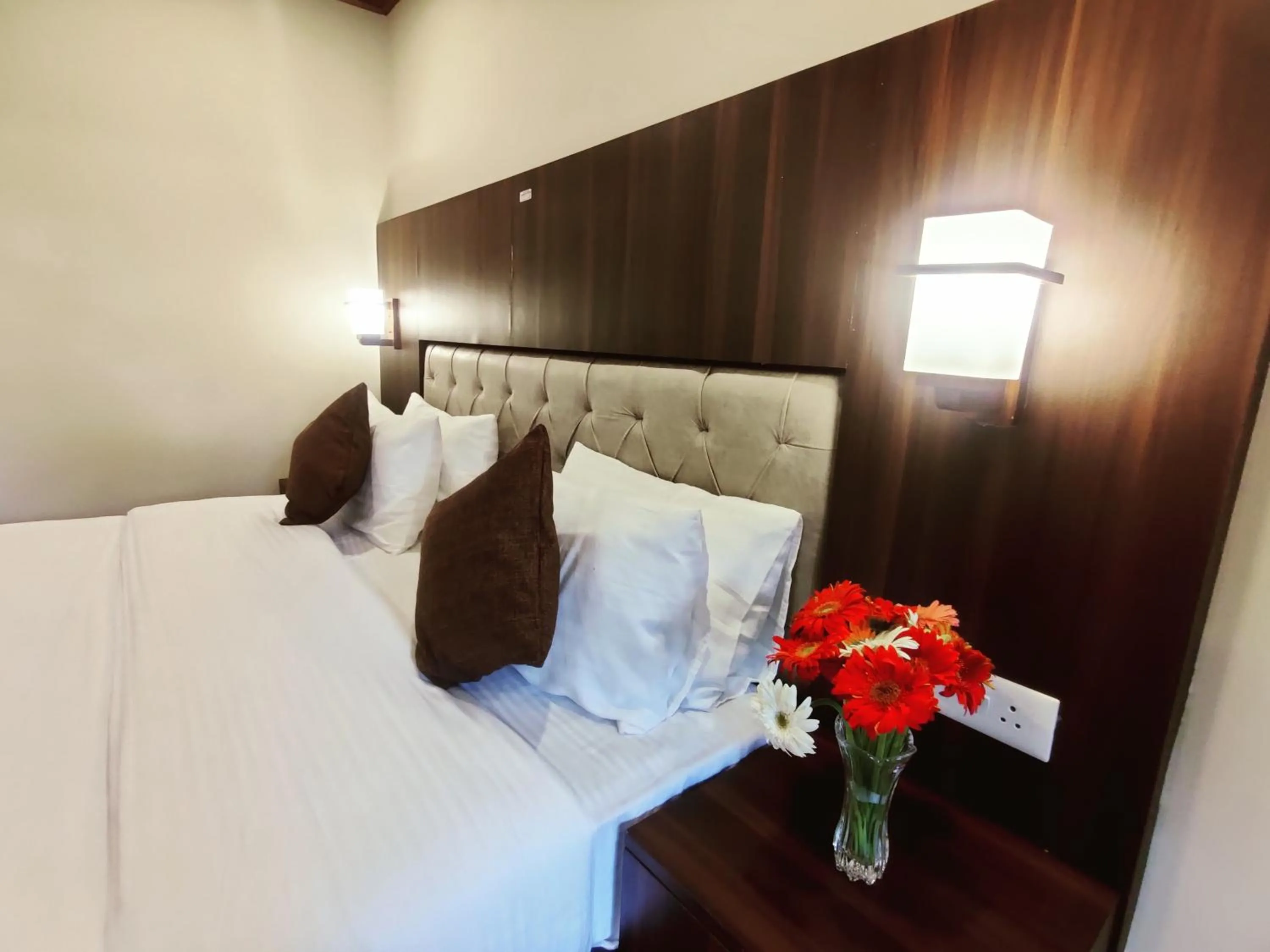 Bed in Keswani Group Tashi Heritage Hotel & Resort