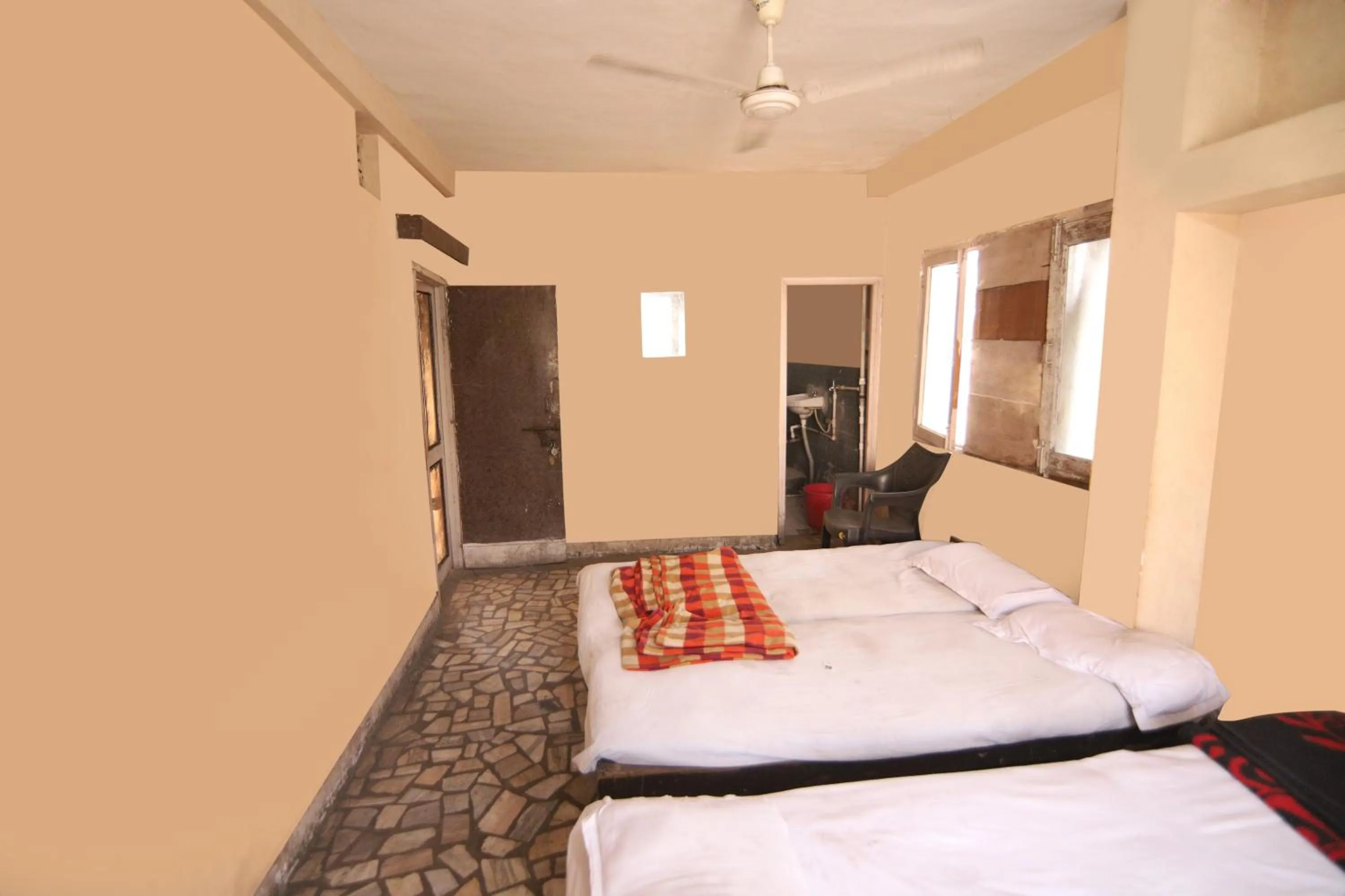 Photo of the whole room, Bed in Hotel Raj Guest House