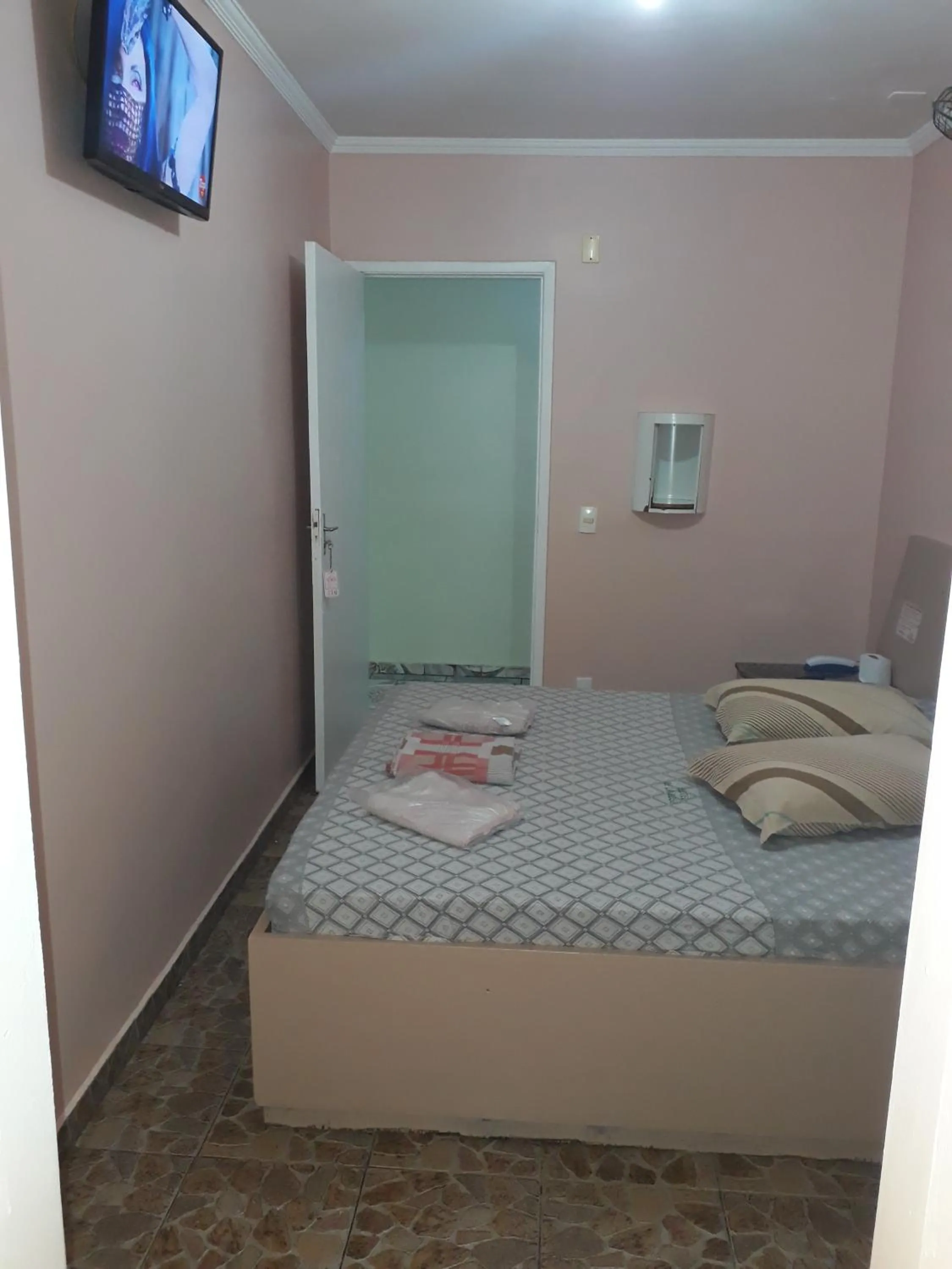 Bed in Hotel Della Rose