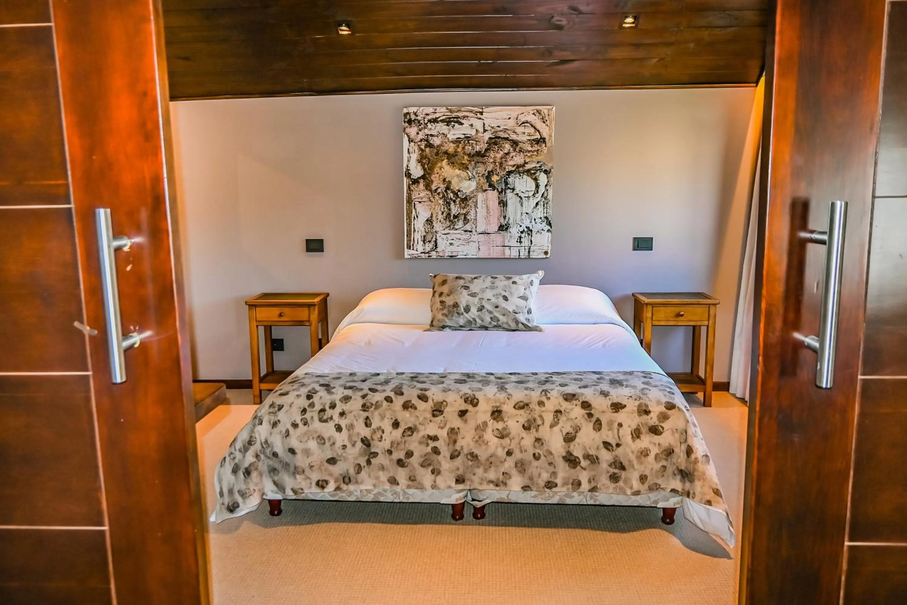 Bed in Hotel & Spa La Cheminée