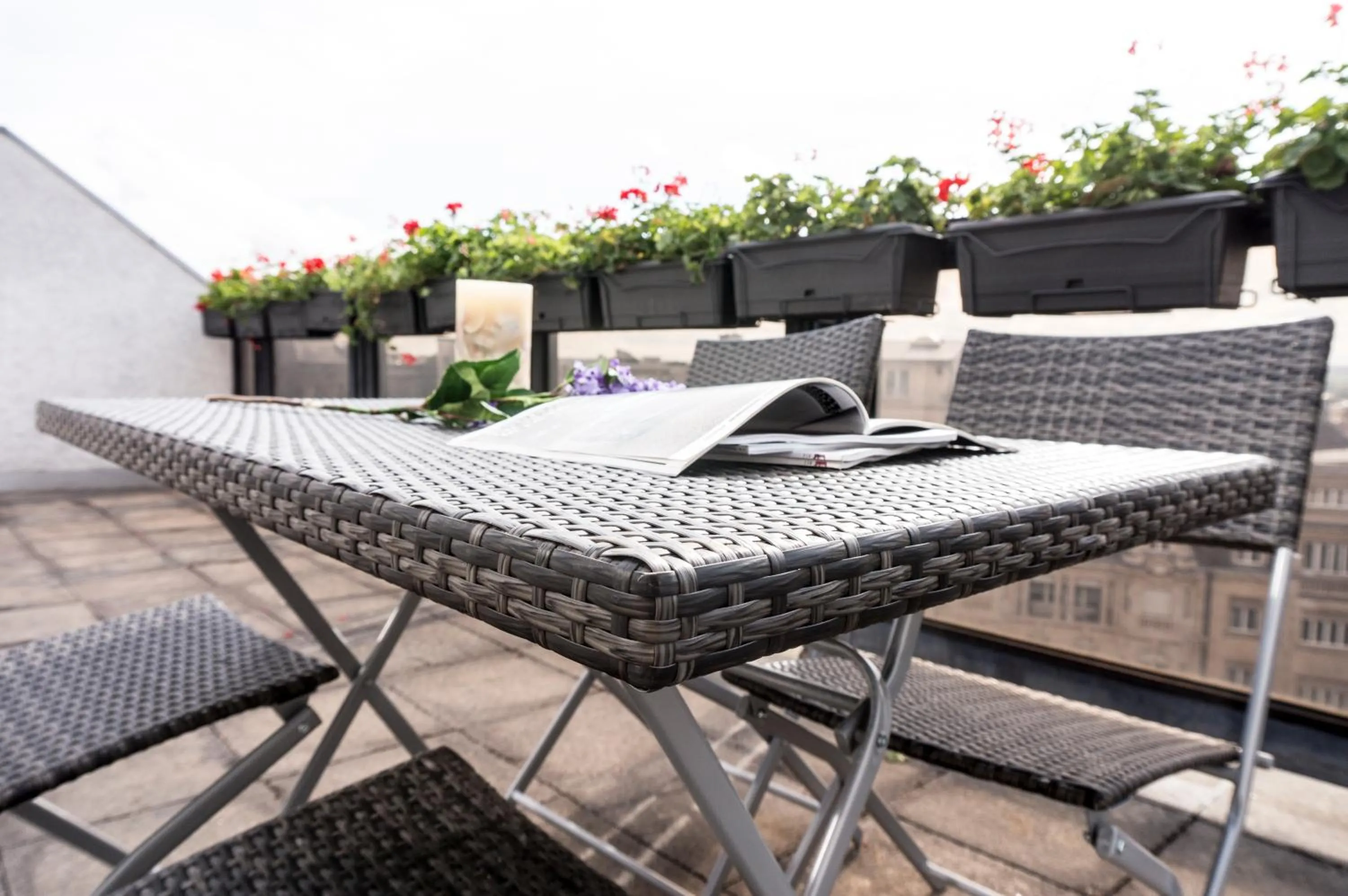 Patio in The Queen Luxury Apartments - Villa Marilyn