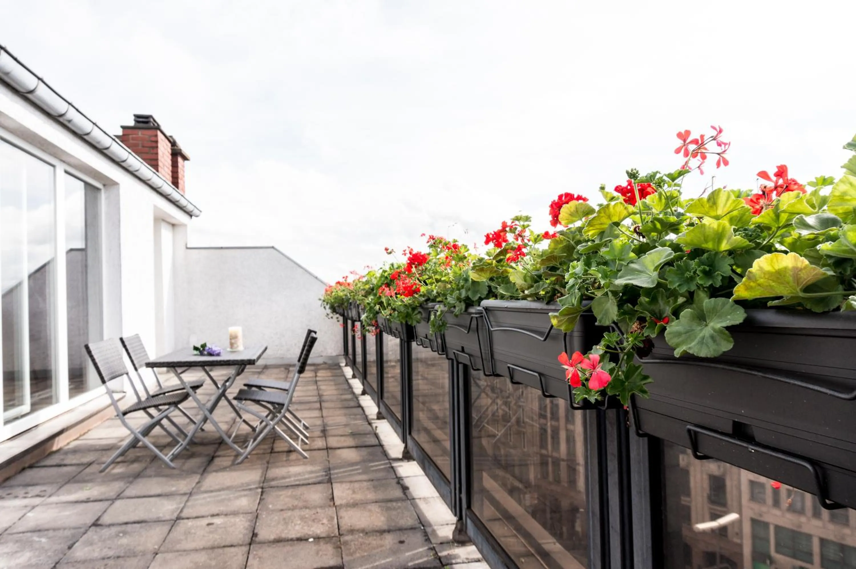 Balcony/Terrace in The Queen Luxury Apartments - Villa Marilyn