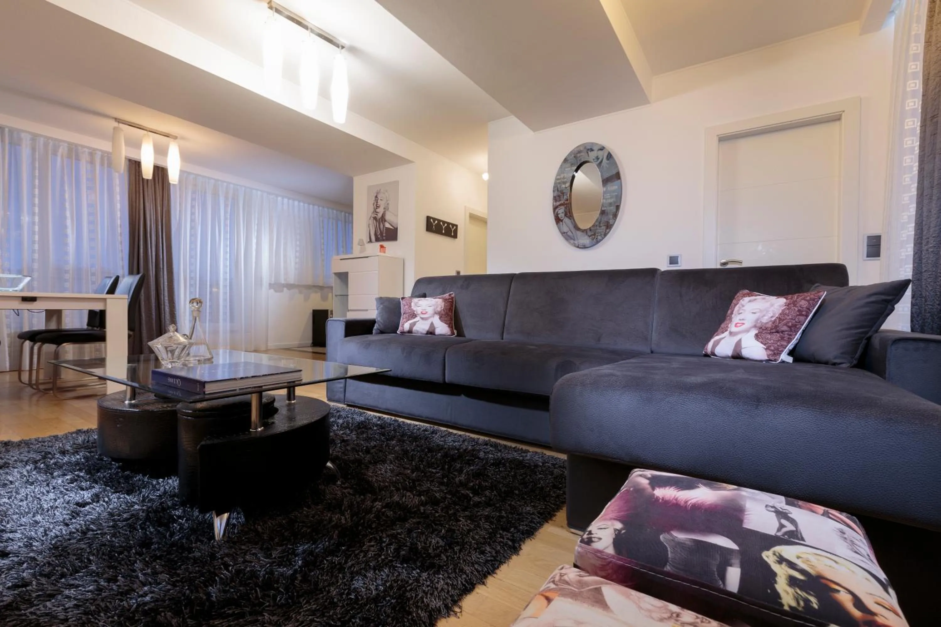 Seating area in The Queen Luxury Apartments - Villa Marilyn