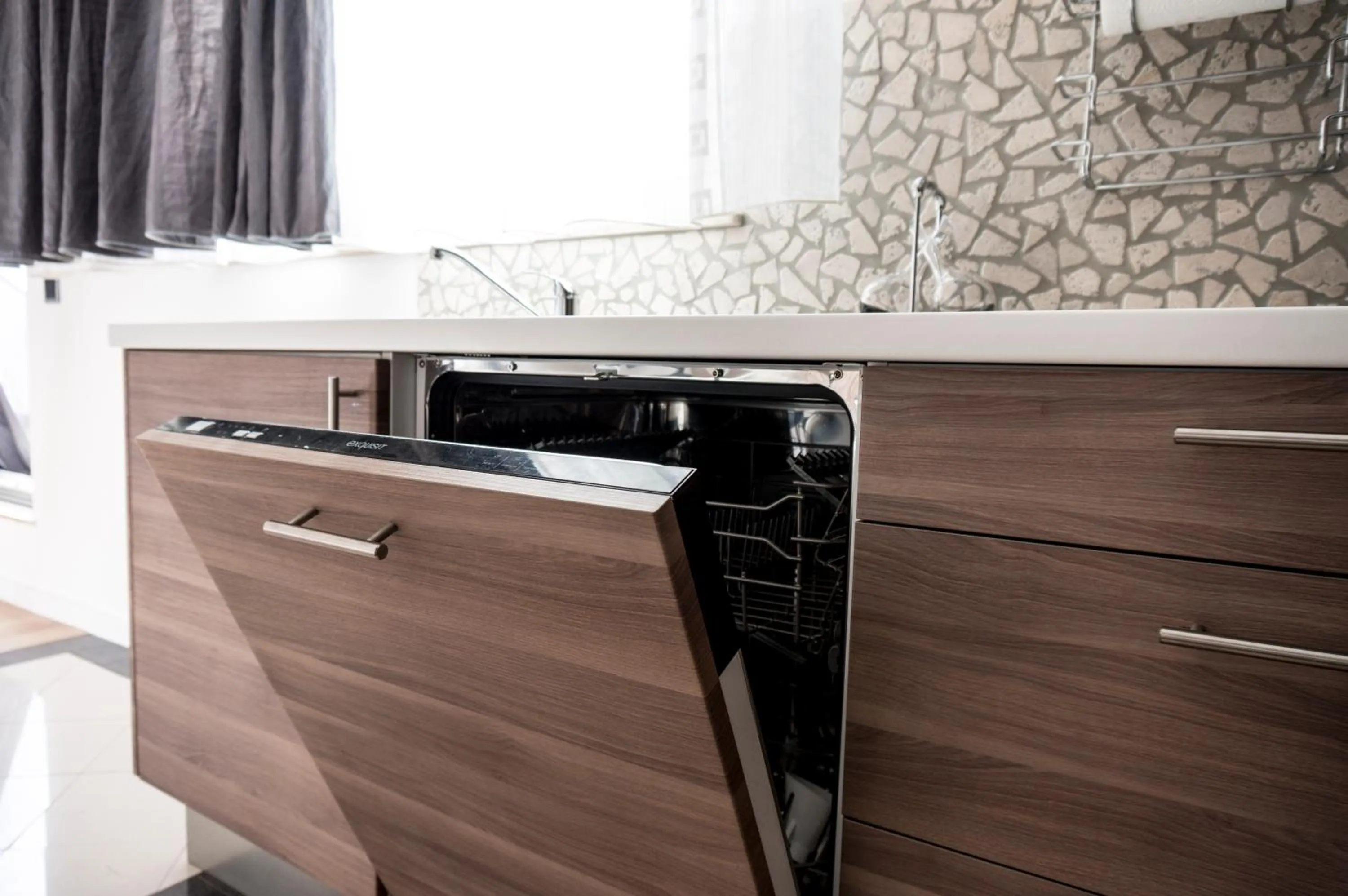 Kitchen or kitchenette in The Queen Luxury Apartments - Villa Marilyn